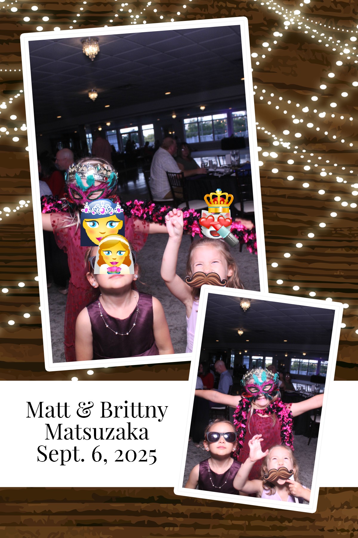 Matt & Brittny | View more photos from the event at gallery.photoboothcincy.com/u/PhotoBoothCincy/Matt-Brittny