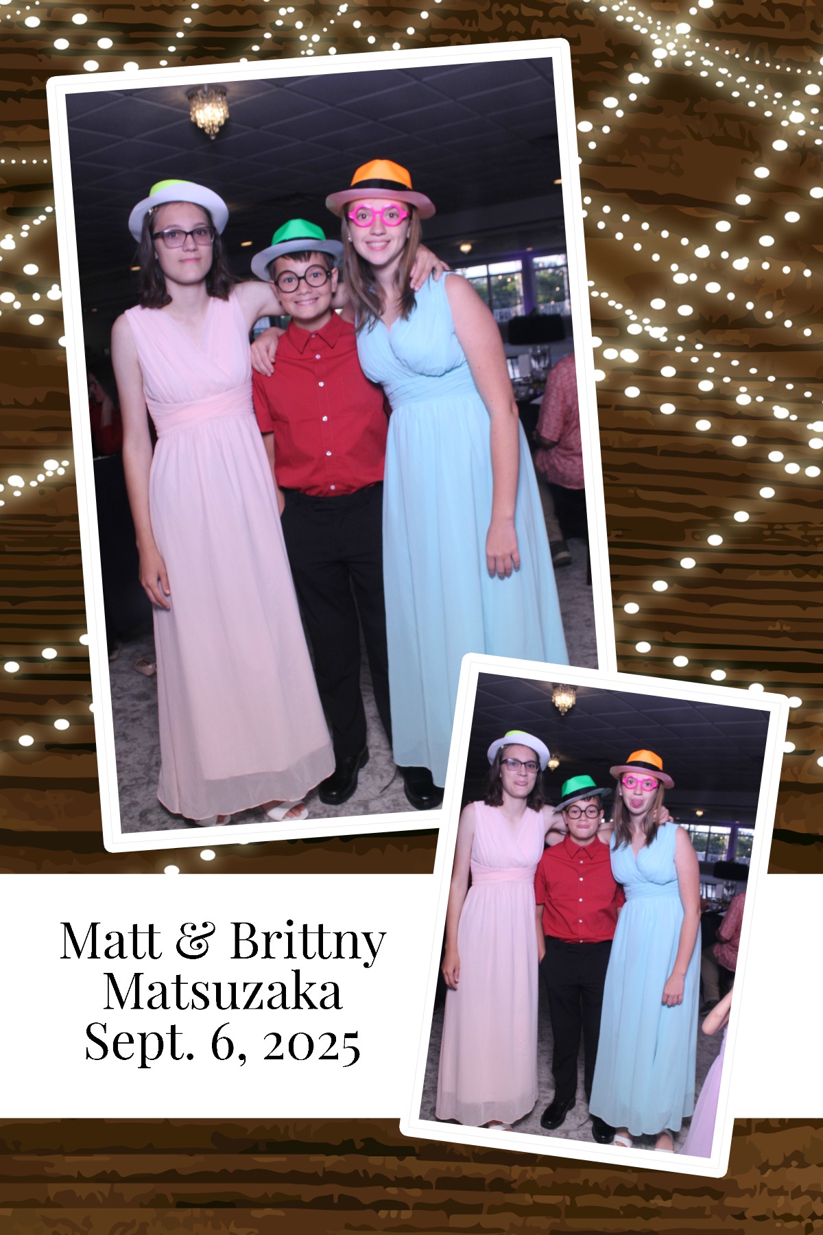Matt & Brittny | View more photos from the event at gallery.photoboothcincy.com/u/PhotoBoothCincy/Matt-Brittny
