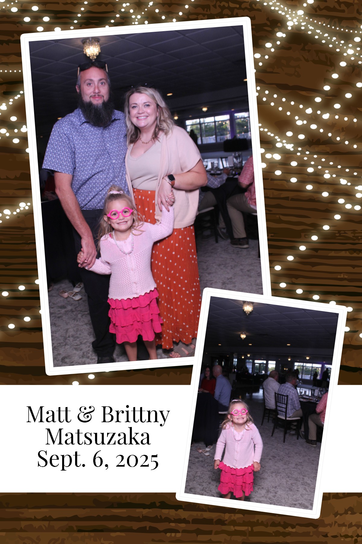 Matt & Brittny | View more photos from the event at gallery.photoboothcincy.com/u/PhotoBoothCincy/Matt-Brittny
