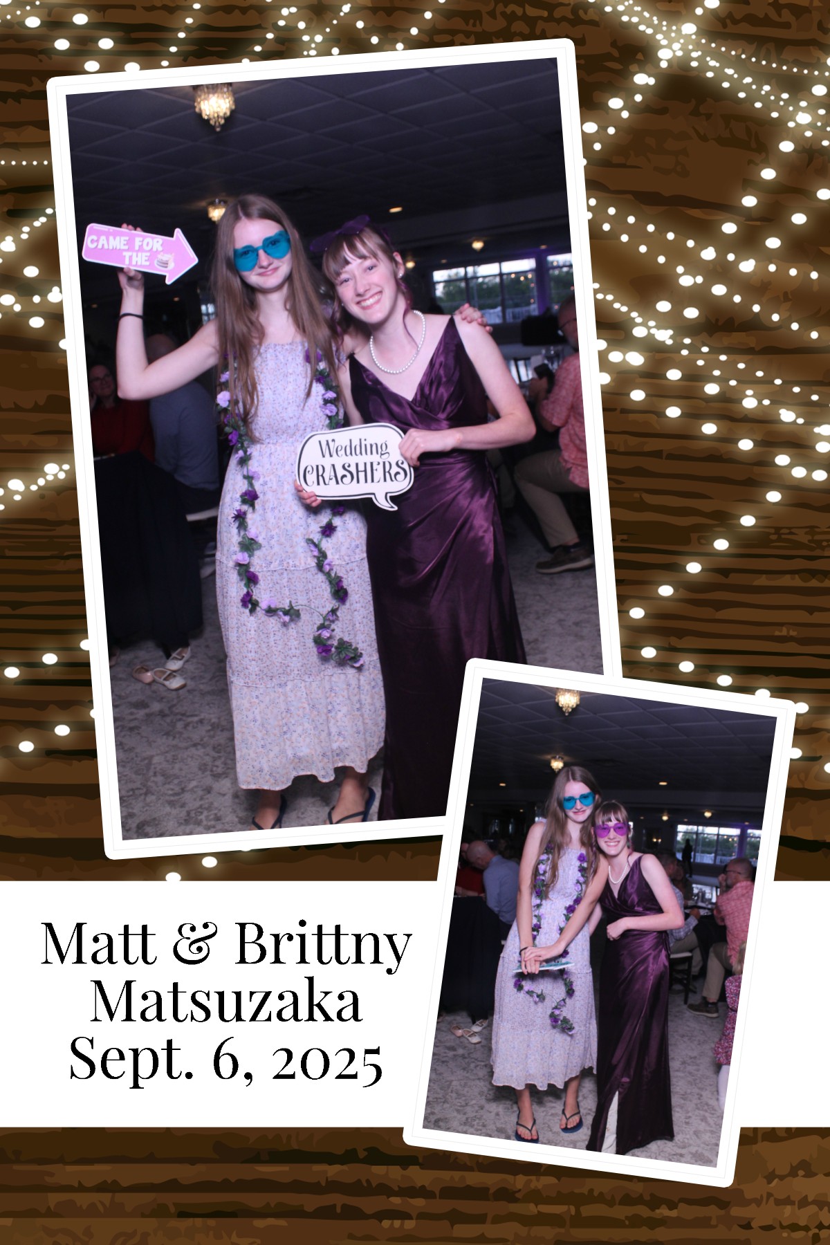 Matt & Brittny | View more photos from the event at gallery.photoboothcincy.com/u/PhotoBoothCincy/Matt-Brittny
