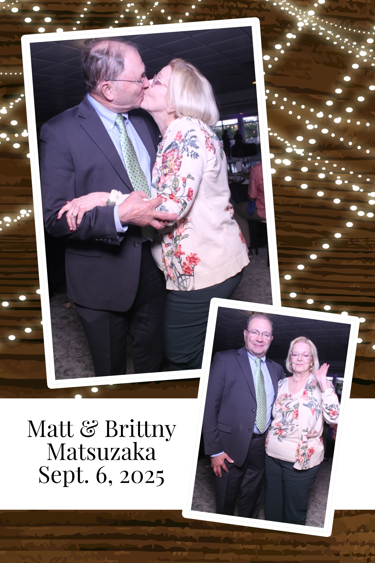 Matt & Brittny | View more photos from the event at gallery.photoboothcincy.com/u/PhotoBoothCincy/Matt-Brittny
