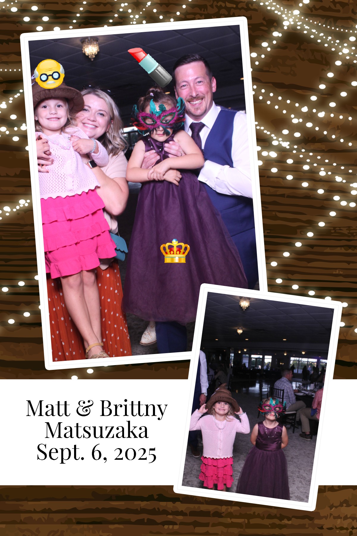 Matt & Brittny | View more photos from the event at gallery.photoboothcincy.com/u/PhotoBoothCincy/Matt-Brittny