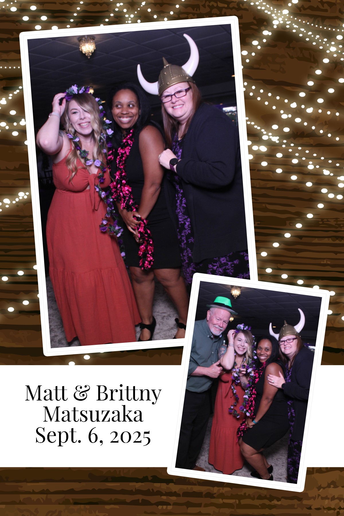 Matt & Brittny | View more photos from the event at gallery.photoboothcincy.com/u/PhotoBoothCincy/Matt-Brittny
