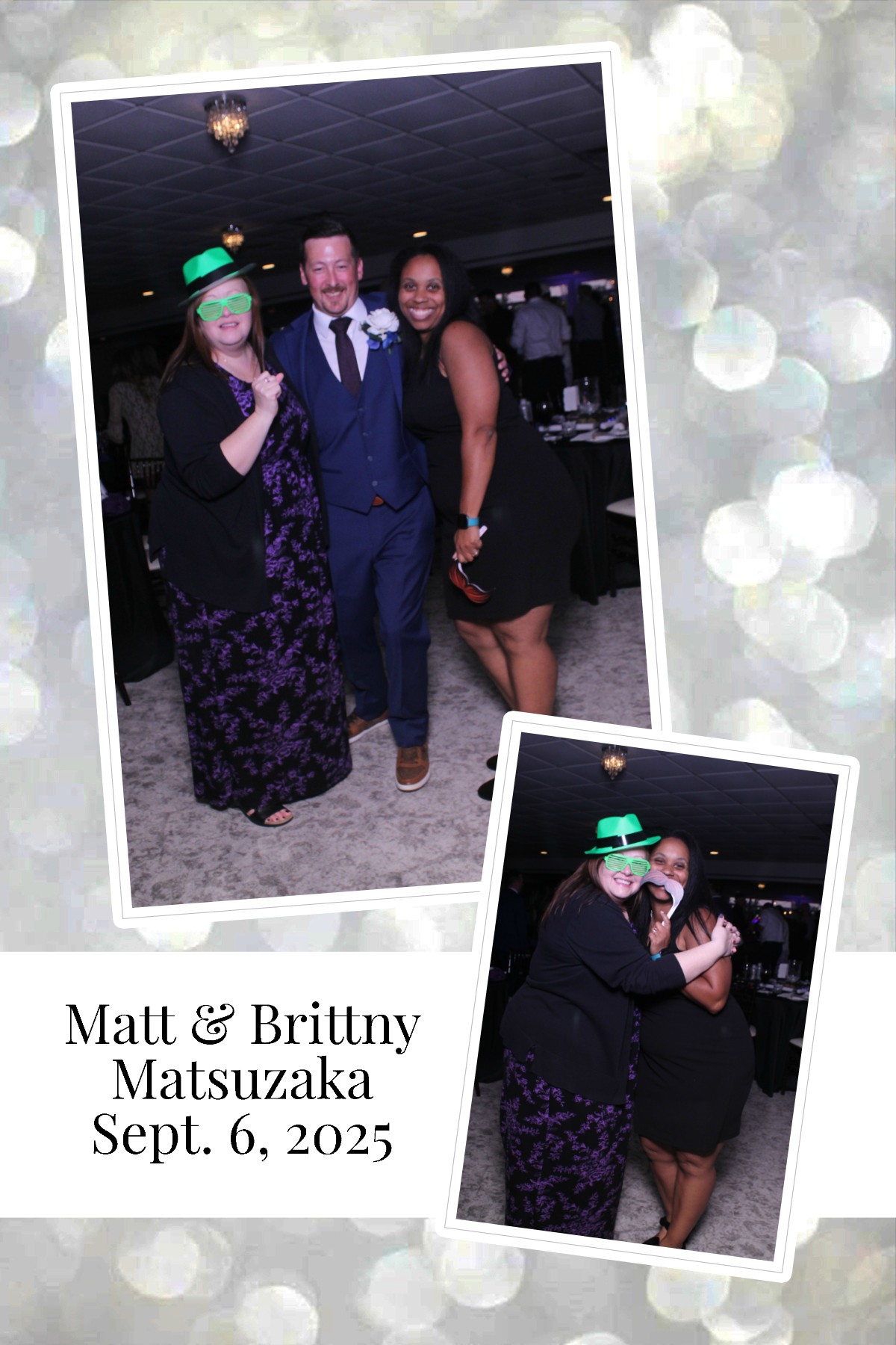 Matt & Brittny | View more photos from the event at gallery.photoboothcincy.com/u/PhotoBoothCincy/Matt-Brittny