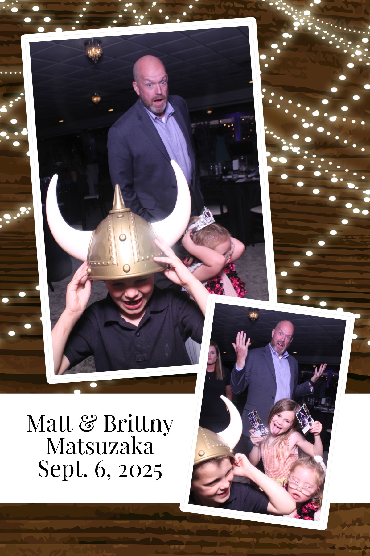 Matt & Brittny | View more photos from the event at gallery.photoboothcincy.com/u/PhotoBoothCincy/Matt-Brittny