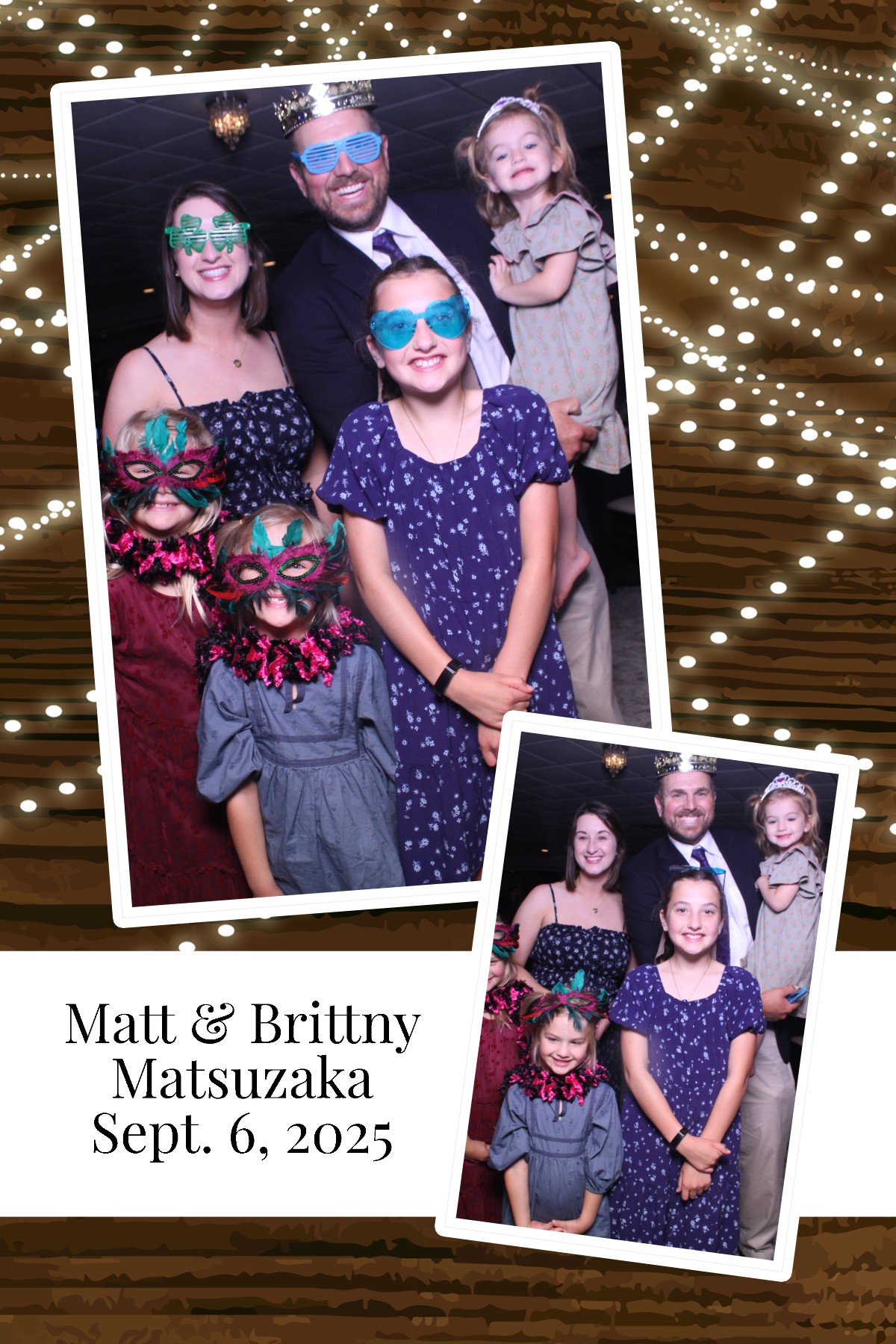 Matt & Brittny | View more photos from the event at gallery.photoboothcincy.com/u/PhotoBoothCincy/Matt-Brittny