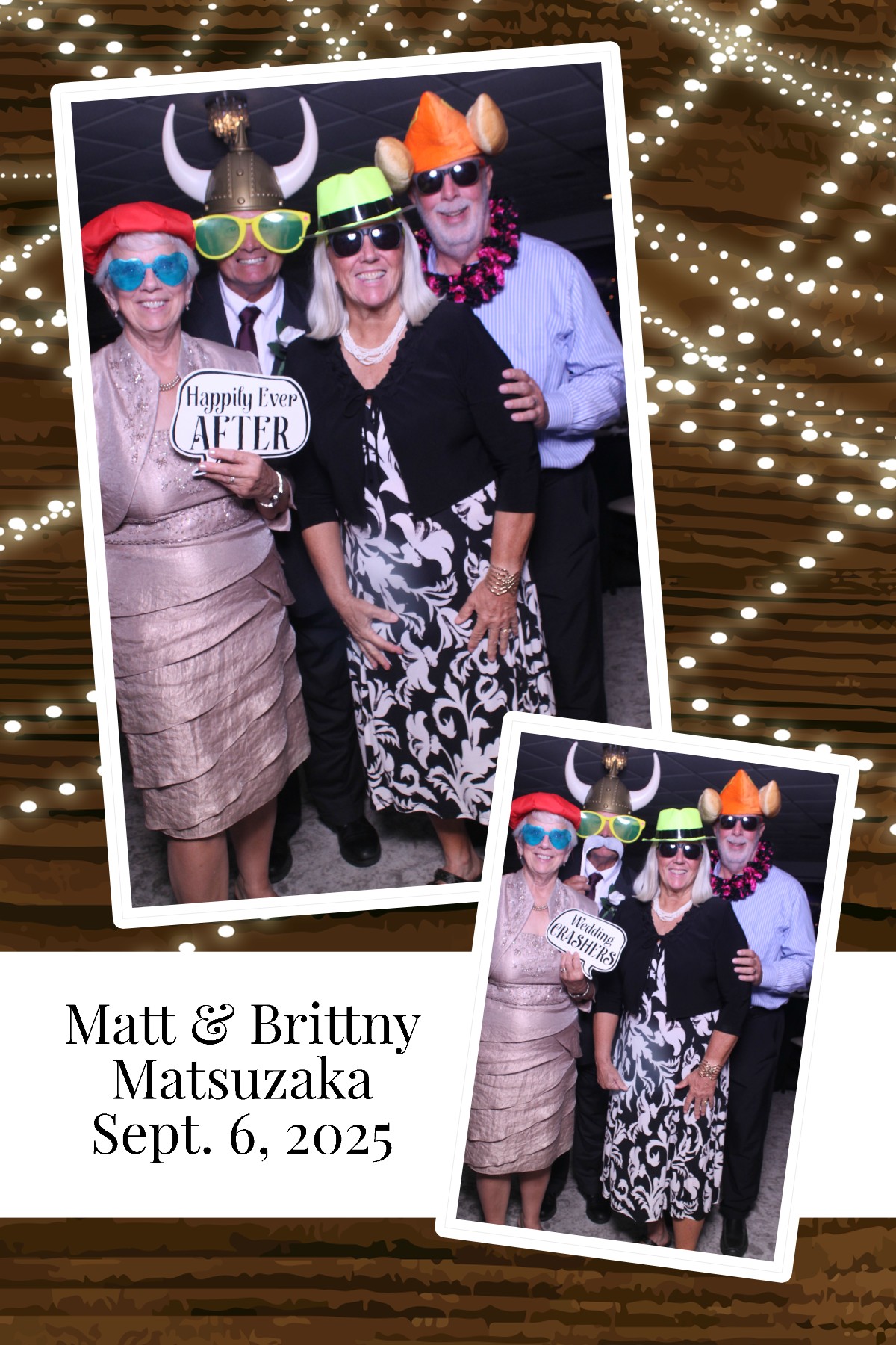 Matt & Brittny | View more photos from the event at gallery.photoboothcincy.com/u/PhotoBoothCincy/Matt-Brittny