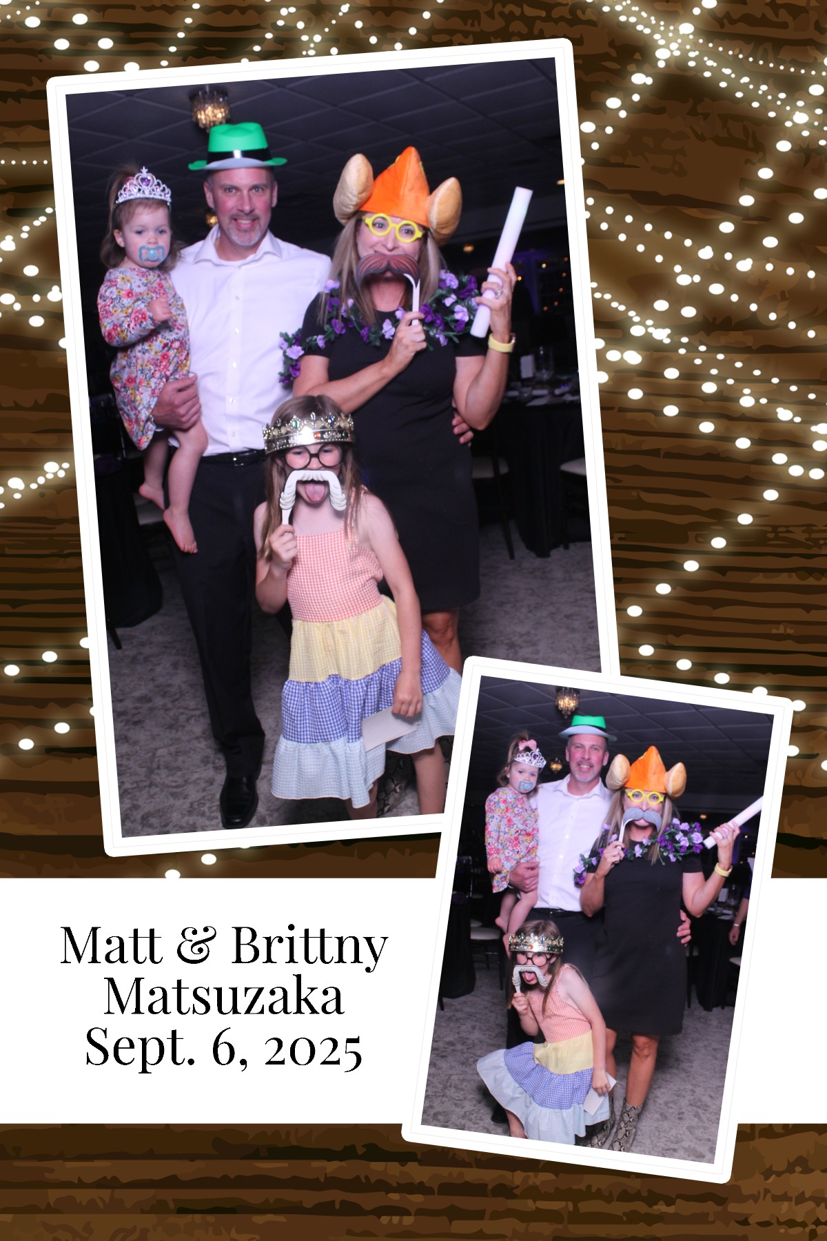 Matt & Brittny | View more photos from the event at gallery.photoboothcincy.com/u/PhotoBoothCincy/Matt-Brittny
