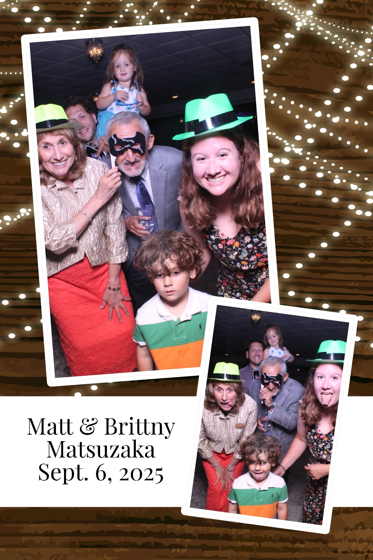 Matt & Brittny | View more photos from the event at gallery.photoboothcincy.com/u/PhotoBoothCincy/Matt-Brittny