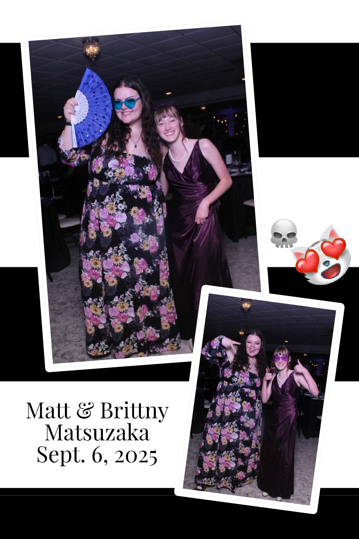 Matt & Brittny | View more photos from the event at gallery.photoboothcincy.com/u/PhotoBoothCincy/Matt-Brittny