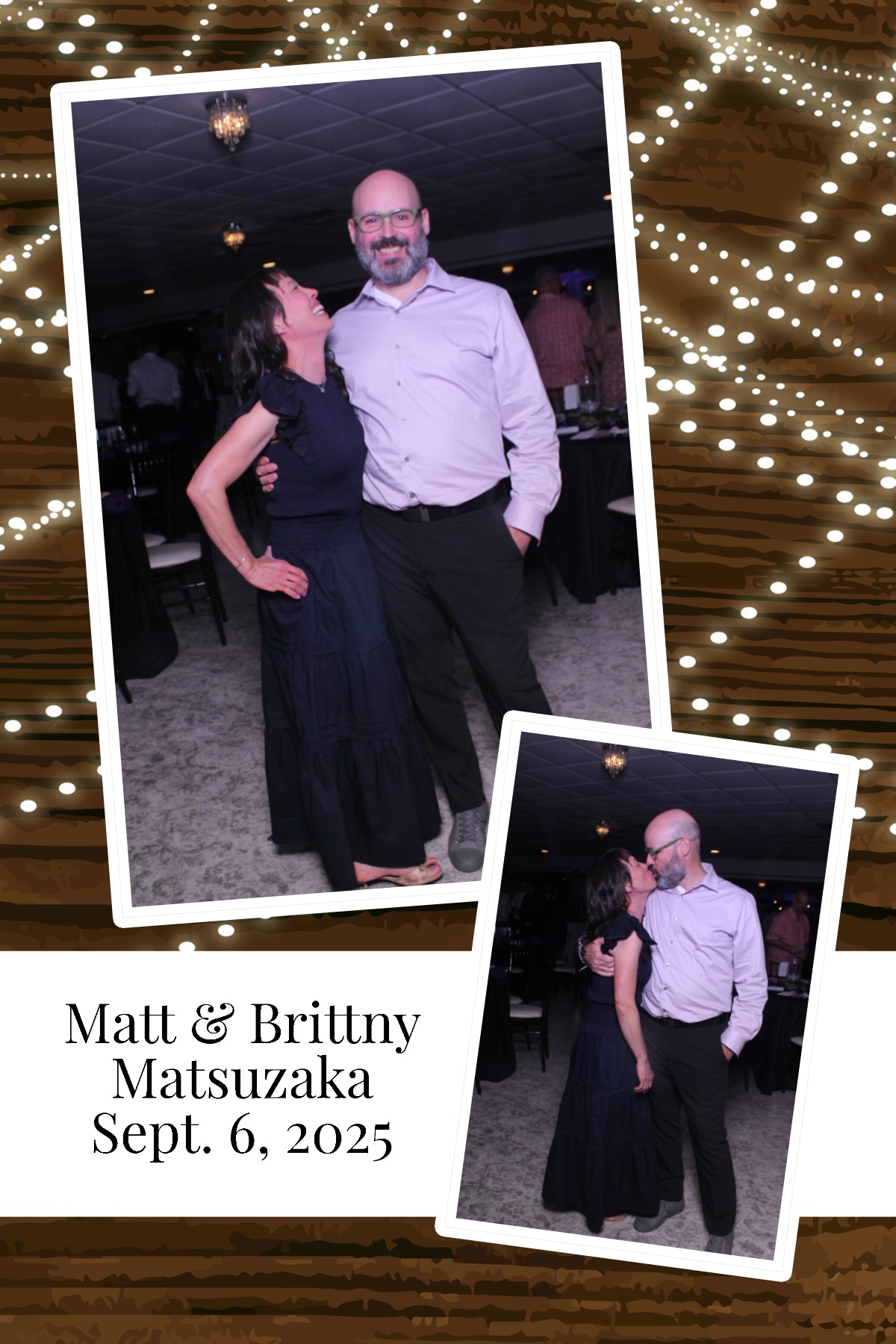 Matt & Brittny | View more photos from the event at gallery.photoboothcincy.com/u/PhotoBoothCincy/Matt-Brittny