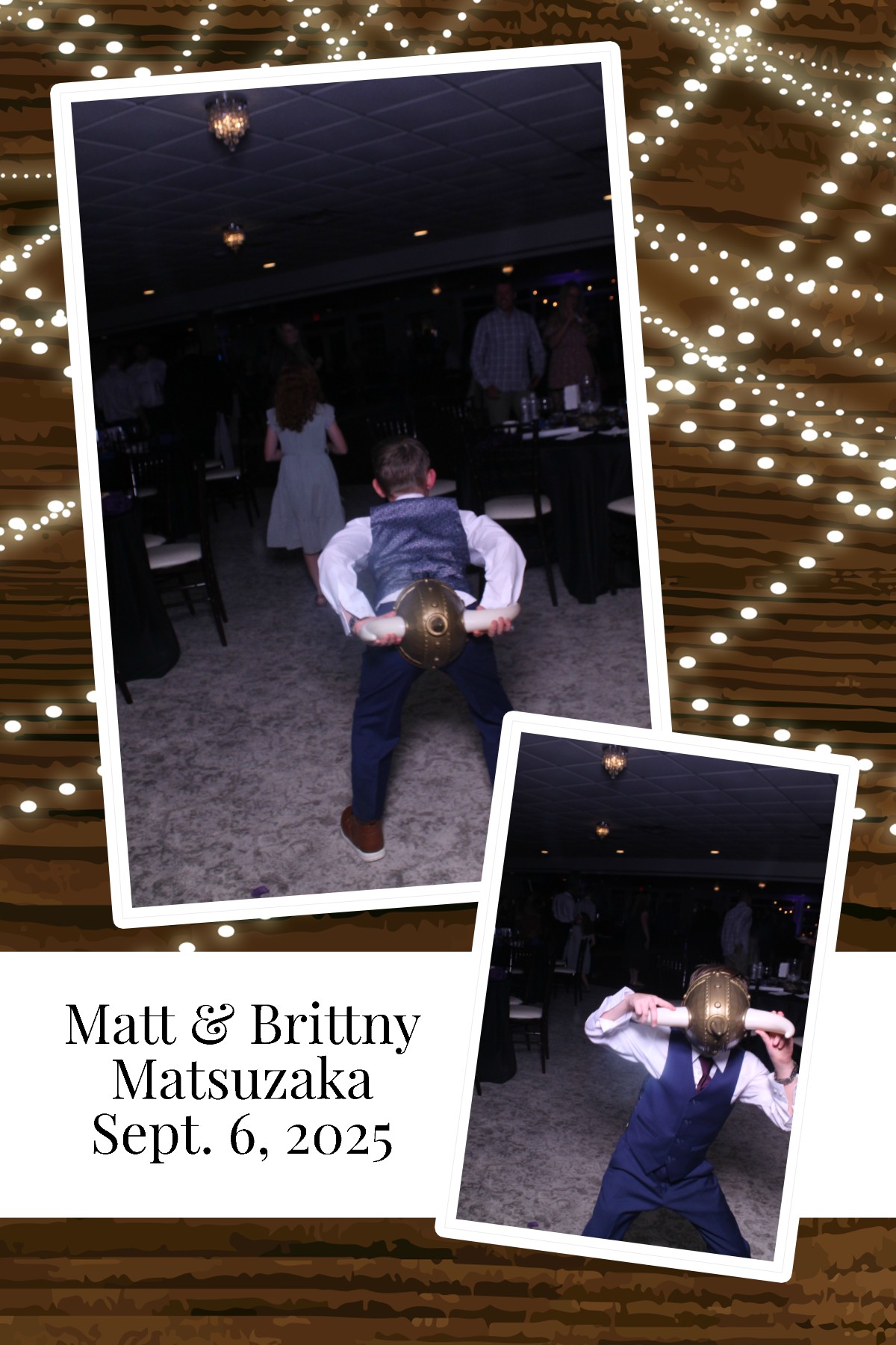 Matt & Brittny | View more photos from the event at gallery.photoboothcincy.com/u/PhotoBoothCincy/Matt-Brittny