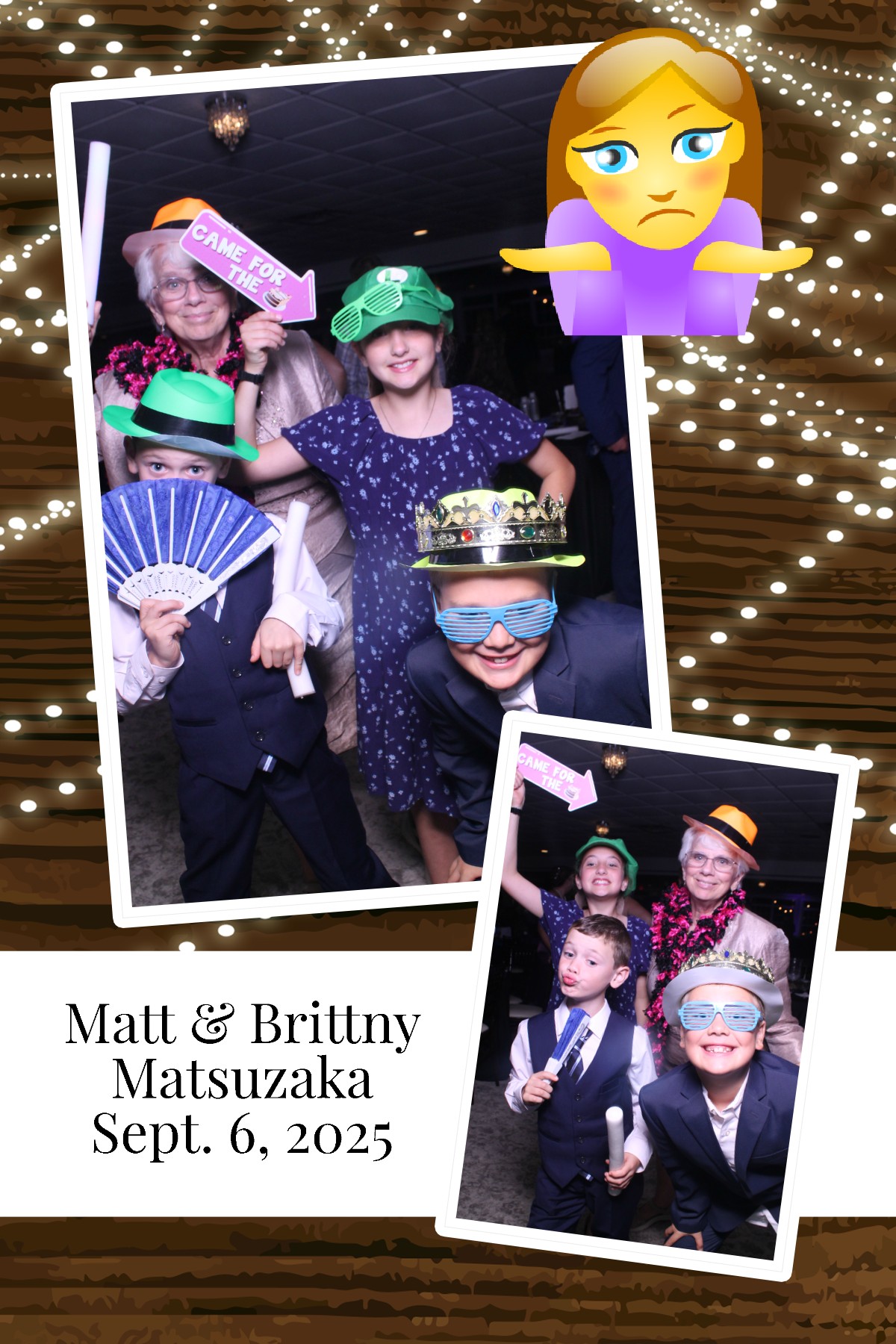 Matt & Brittny | View more photos from the event at gallery.photoboothcincy.com/u/PhotoBoothCincy/Matt-Brittny