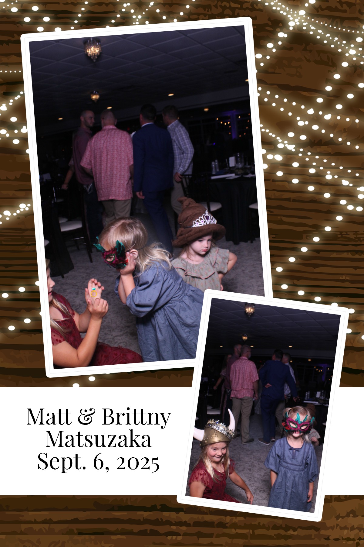 Matt & Brittny | View more photos from the event at gallery.photoboothcincy.com/u/PhotoBoothCincy/Matt-Brittny