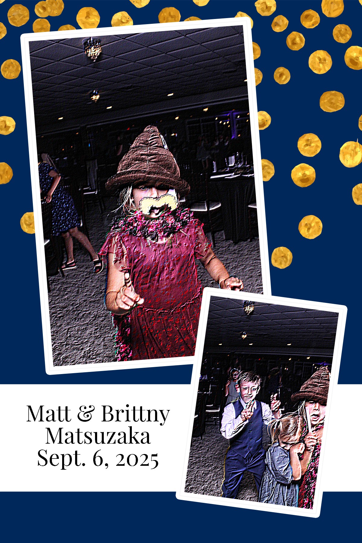 Matt & Brittny | View more photos from the event at gallery.photoboothcincy.com/u/PhotoBoothCincy/Matt-Brittny