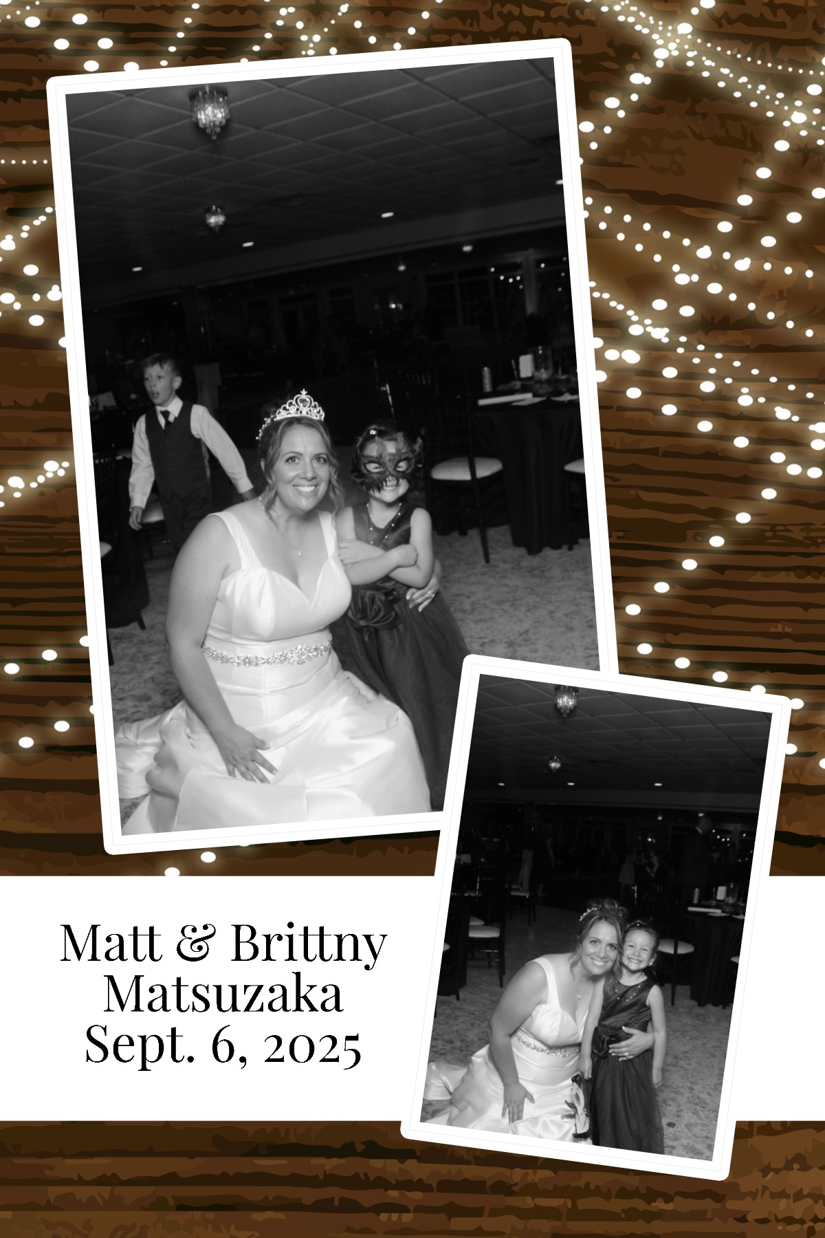 Matt & Brittny | View more photos from the event at gallery.photoboothcincy.com/u/PhotoBoothCincy/Matt-Brittny
