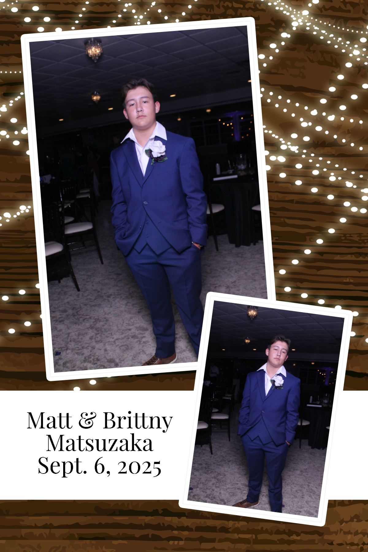 Matt & Brittny | View more photos from the event at gallery.photoboothcincy.com/u/PhotoBoothCincy/Matt-Brittny