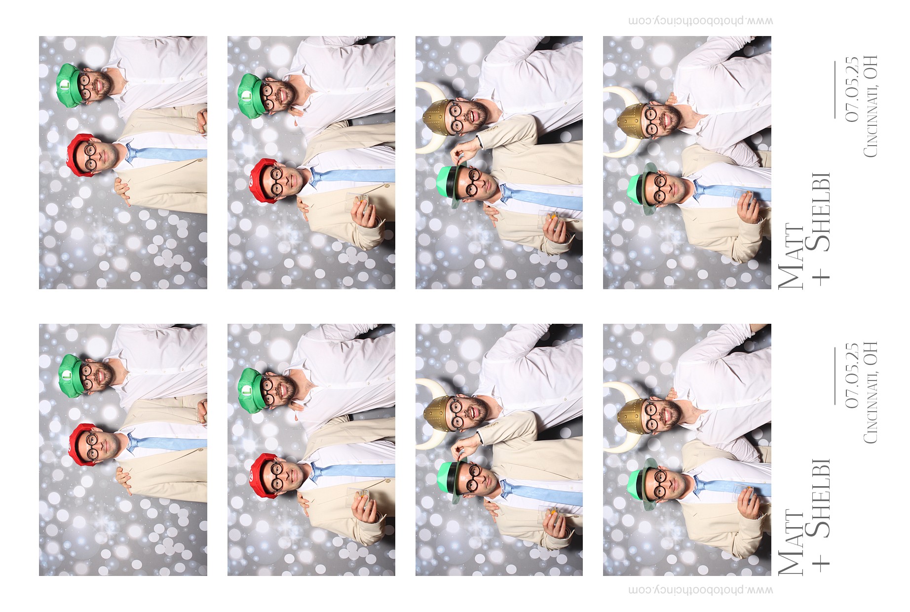 Matt & Shelbi Reception | View more photos from the event at gallery.photoboothcincy.com/u/PhotoBoothCincy/Matt-Shelbi-Reception