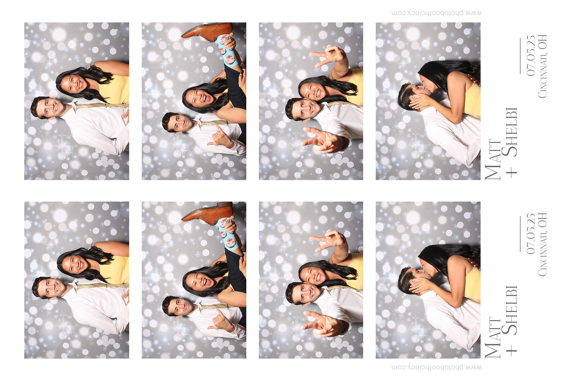 Matt & Shelbi Reception | View more photos from the event at gallery.photoboothcincy.com/u/PhotoBoothCincy/Matt-Shelbi-Reception