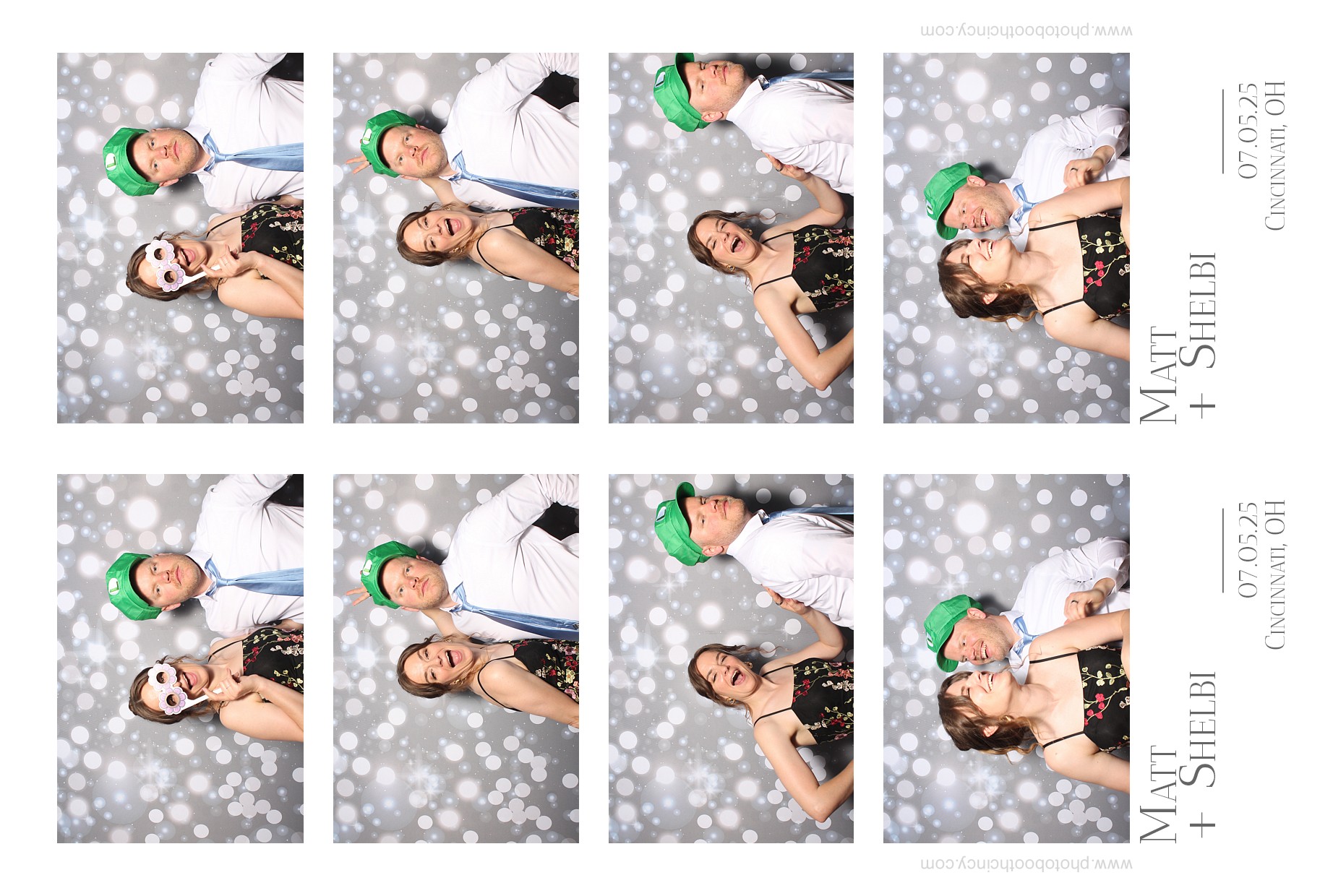 Matt & Shelbi Reception | View more photos from the event at gallery.photoboothcincy.com/u/PhotoBoothCincy/Matt-Shelbi-Reception