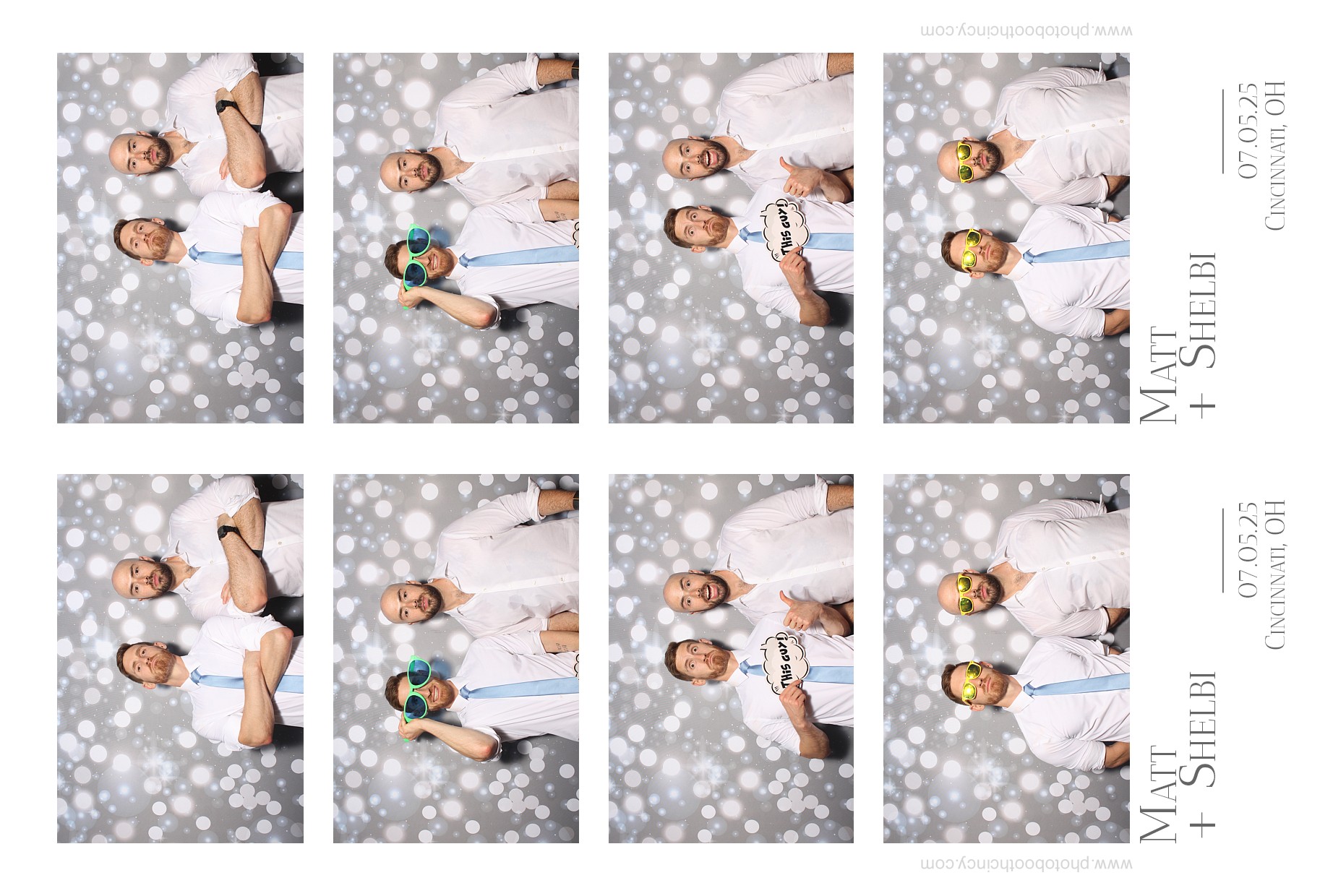 Matt & Shelbi Reception | View more photos from the event at gallery.photoboothcincy.com/u/PhotoBoothCincy/Matt-Shelbi-Reception