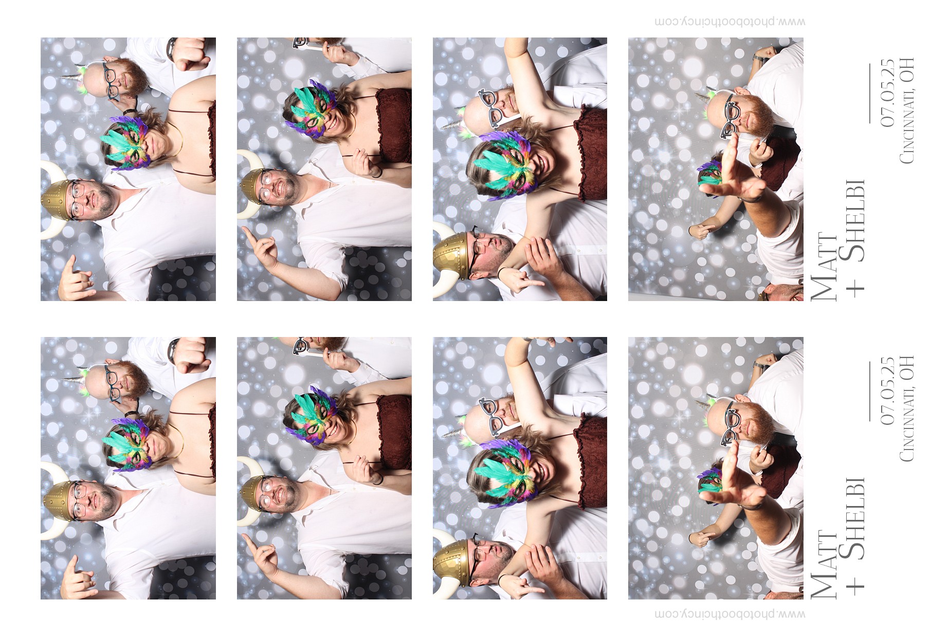 Matt & Shelbi Reception | View more photos from the event at gallery.photoboothcincy.com/u/PhotoBoothCincy/Matt-Shelbi-Reception