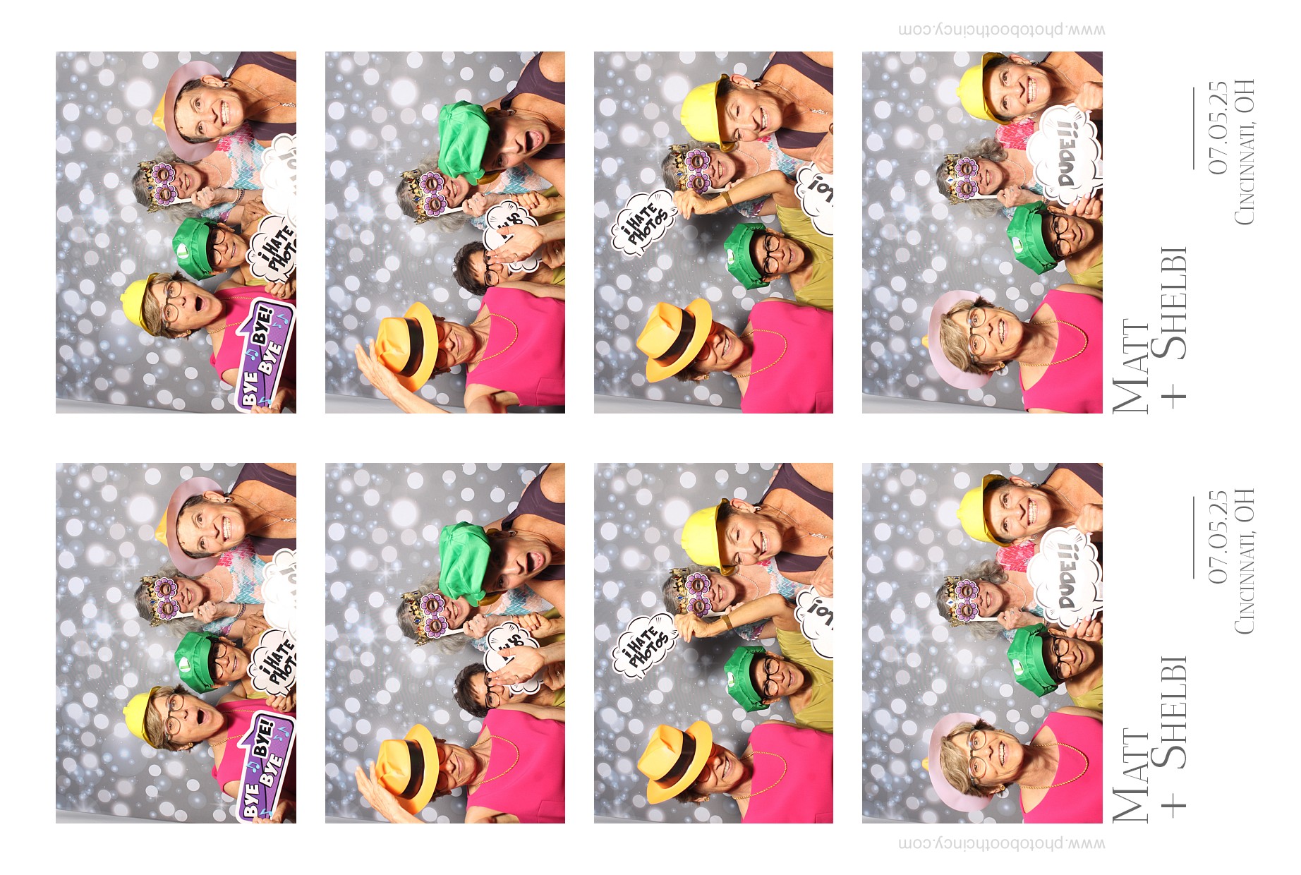 Matt & Shelbi Reception | View more photos from the event at gallery.photoboothcincy.com/u/PhotoBoothCincy/Matt-Shelbi-Reception