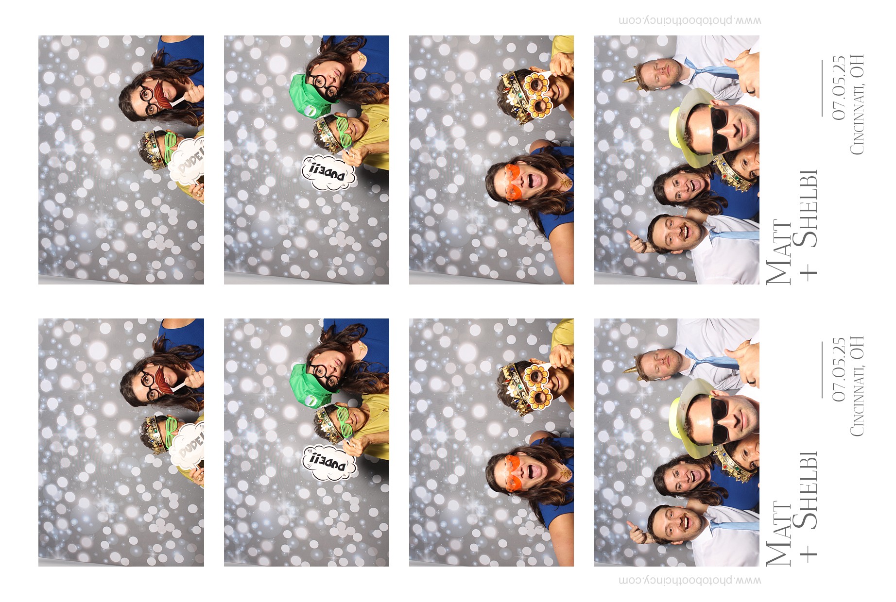 Matt & Shelbi Reception | View more photos from the event at gallery.photoboothcincy.com/u/PhotoBoothCincy/Matt-Shelbi-Reception