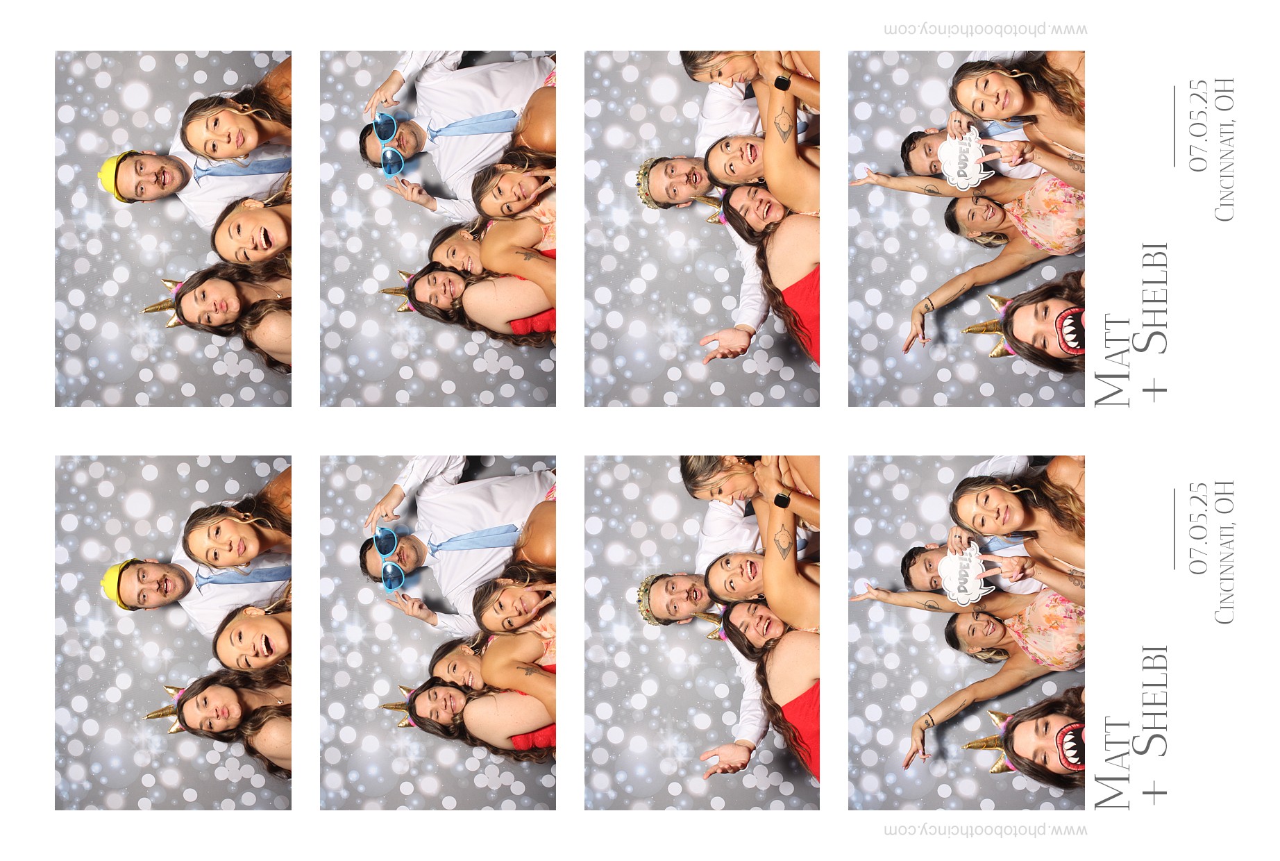 Matt & Shelbi Reception | View more photos from the event at gallery.photoboothcincy.com/u/PhotoBoothCincy/Matt-Shelbi-Reception