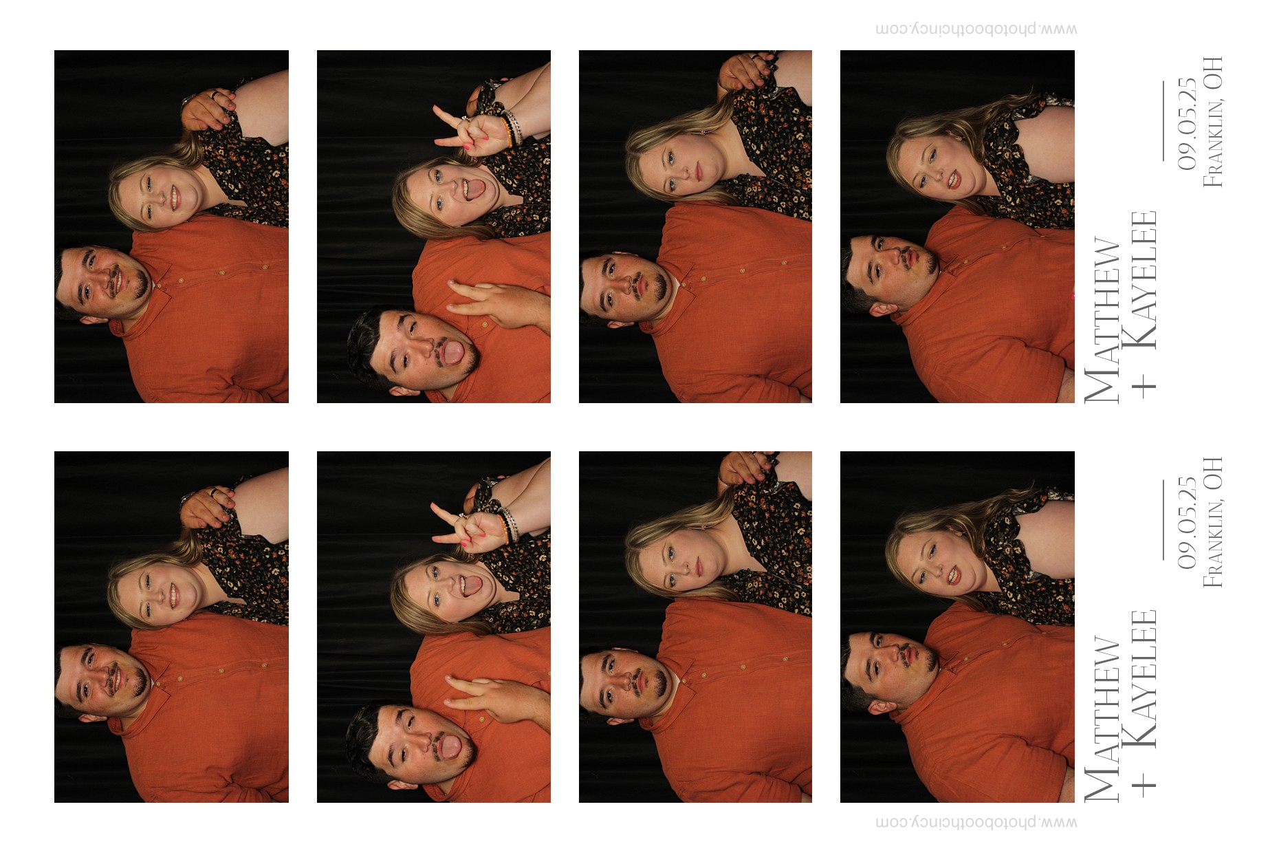 Matthew & Kaylee | View more photos from the event at gallery.photoboothcincy.com/u/PhotoBoothCincy/Matthew-Kaylee