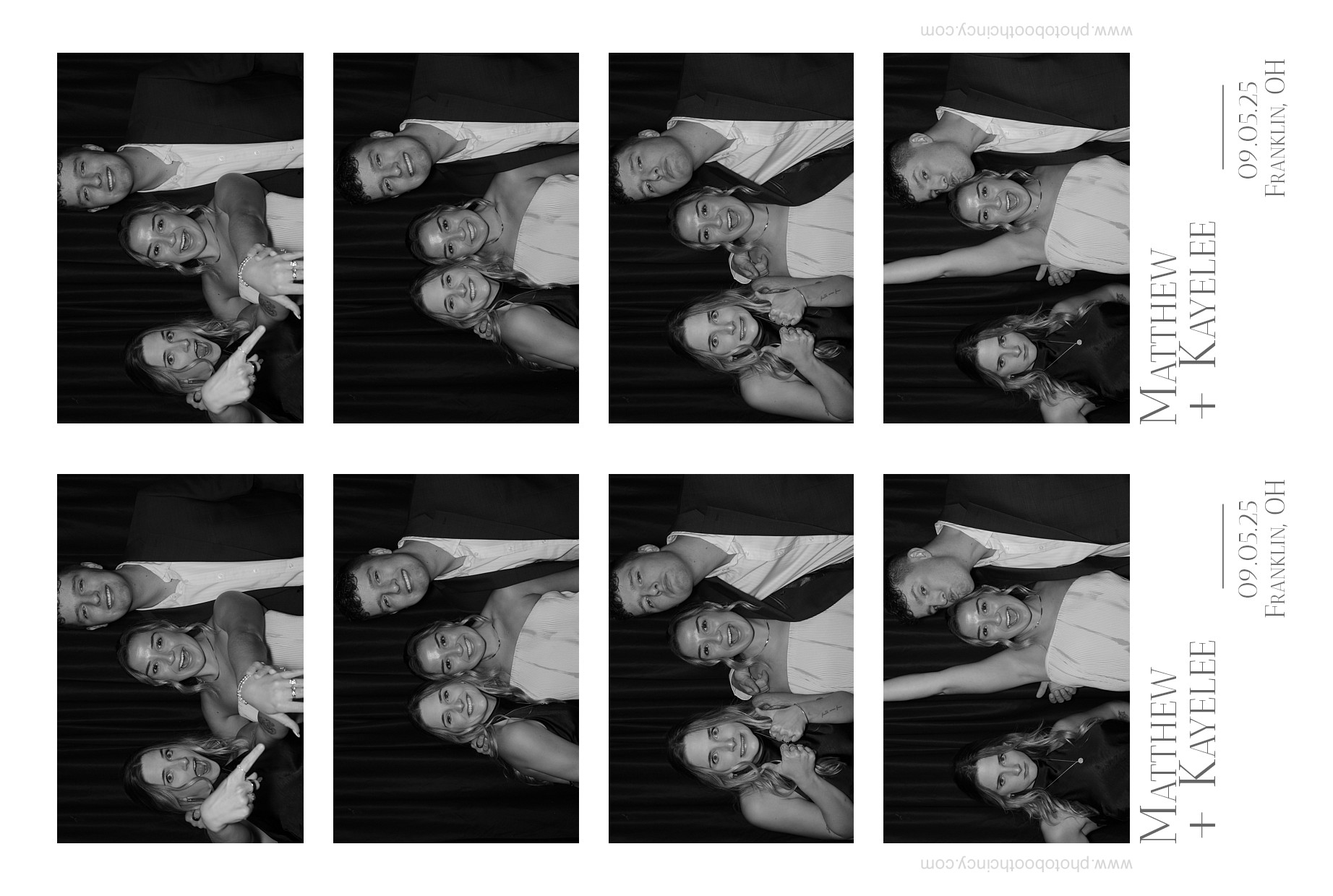 Matthew & Kaylee | View more photos from the event at gallery.photoboothcincy.com/u/PhotoBoothCincy/Matthew-Kaylee