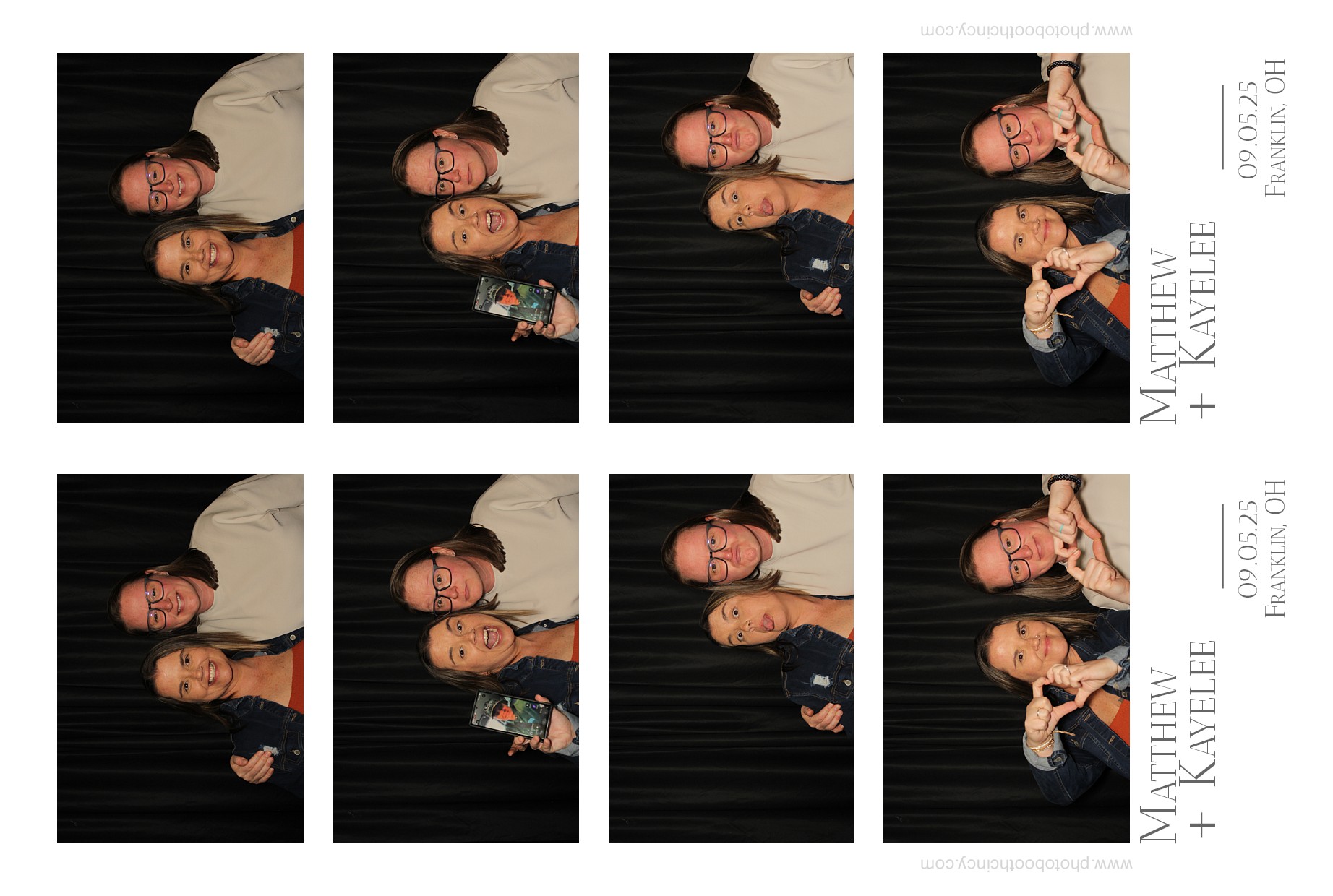 Matthew & Kaylee | View more photos from the event at gallery.photoboothcincy.com/u/PhotoBoothCincy/Matthew-Kaylee