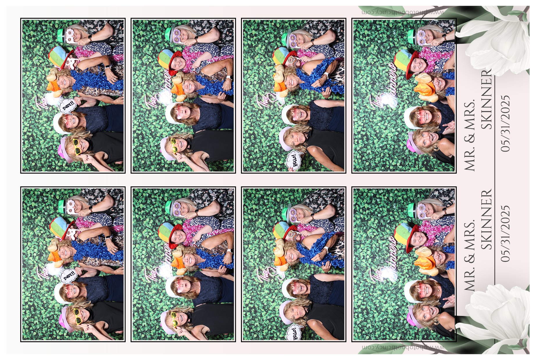 Mr. & Mrs Skinner | View more photos from the event at gallery.photoboothcincy.com/u/PhotoBoothCincy/Mr-Mrs-Skinner