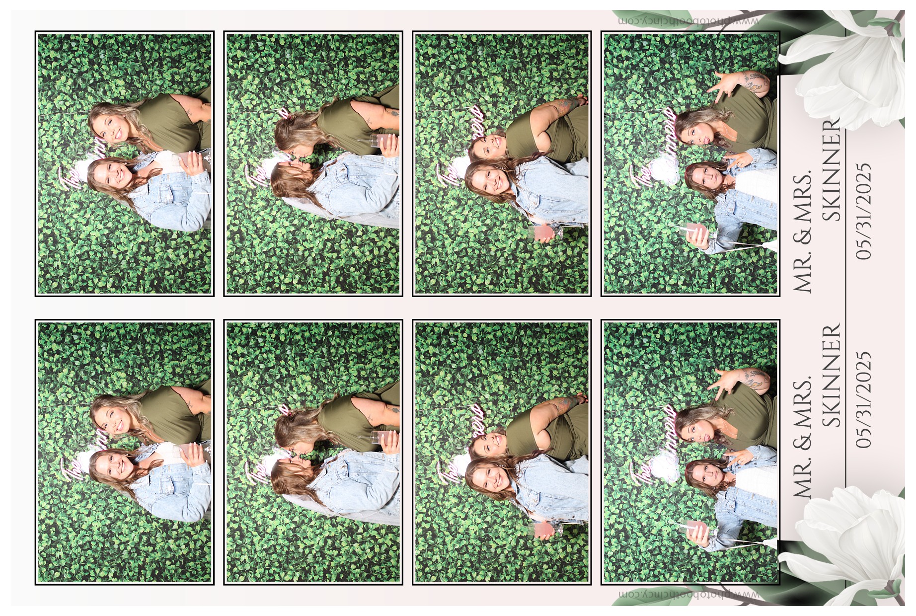 Mr. & Mrs Skinner | View more photos from the event at gallery.photoboothcincy.com/u/PhotoBoothCincy/Mr-Mrs-Skinner