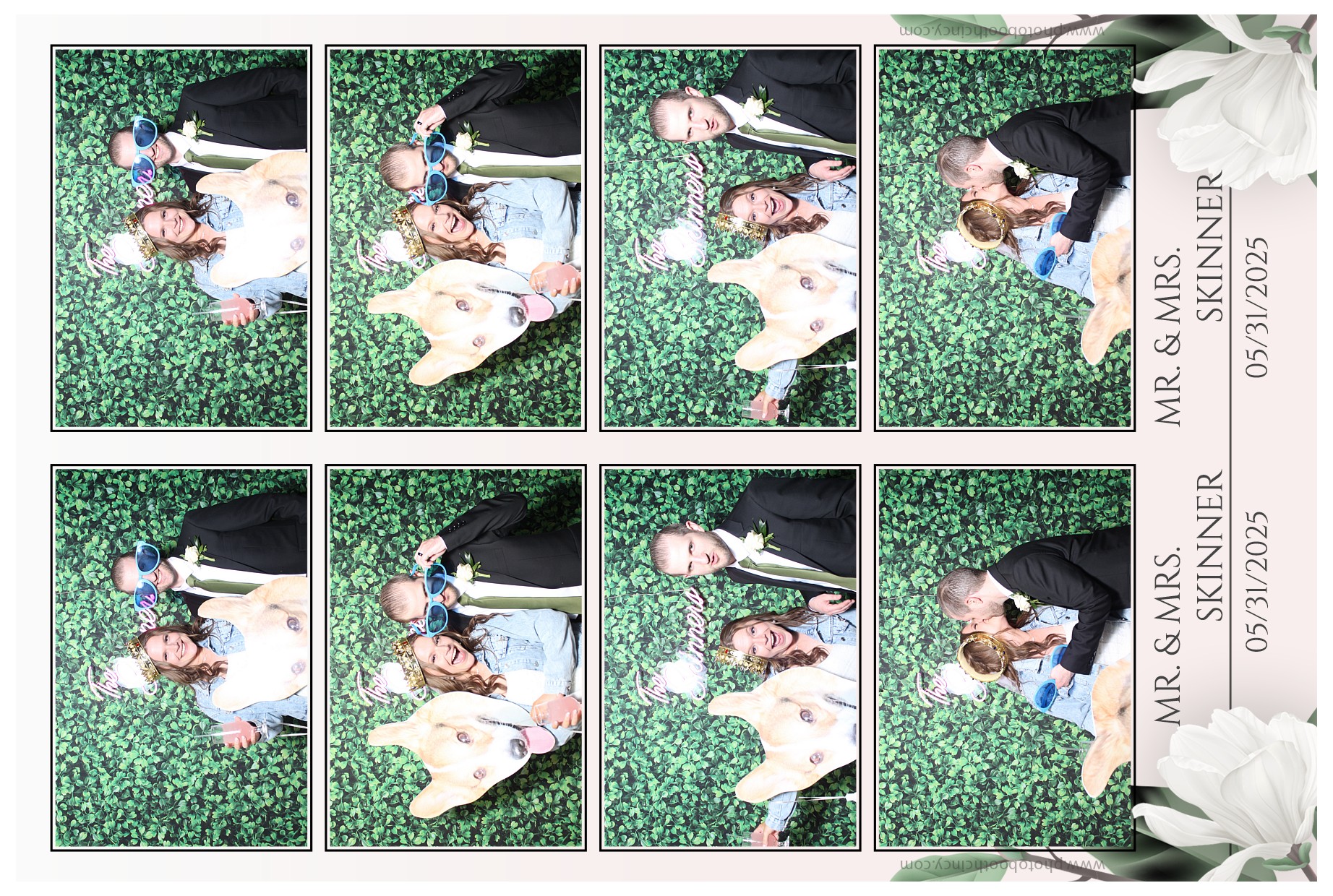 Mr. & Mrs Skinner | View more photos from the event at gallery.photoboothcincy.com/u/PhotoBoothCincy/Mr-Mrs-Skinner