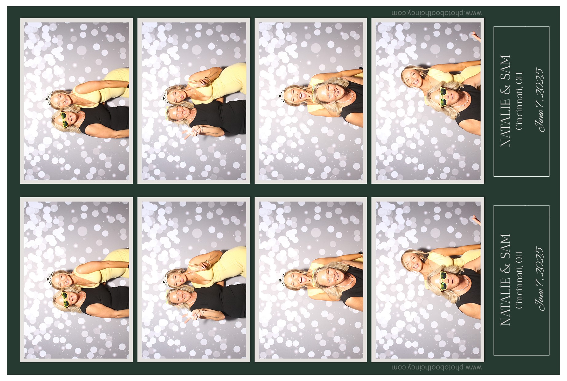 Natalie & Sam | View more photos from the event at gallery.photoboothcincy.com/u/PhotoBoothCincy/Natalie-Sam