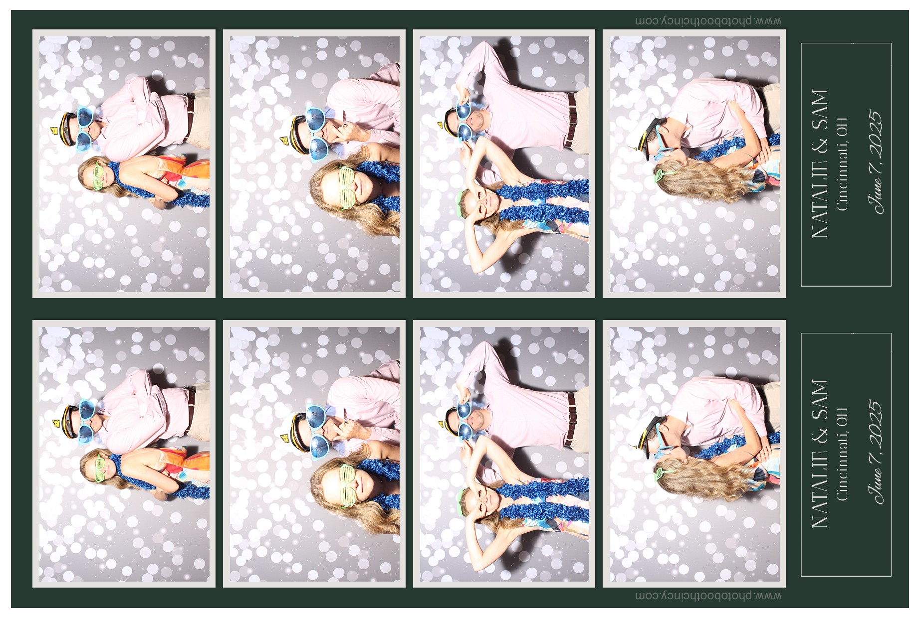 Natalie & Sam | View more photos from the event at gallery.photoboothcincy.com/u/PhotoBoothCincy/Natalie-Sam