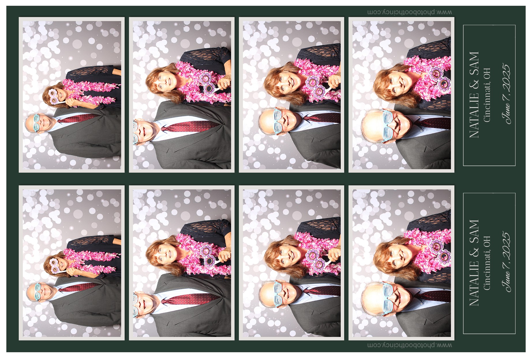 Natalie & Sam | View more photos from the event at gallery.photoboothcincy.com/u/PhotoBoothCincy/Natalie-Sam