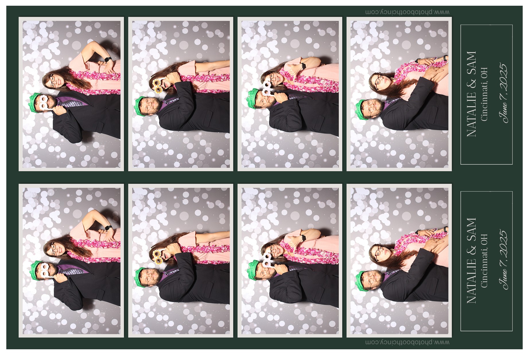 Natalie & Sam | View more photos from the event at gallery.photoboothcincy.com/u/PhotoBoothCincy/Natalie-Sam