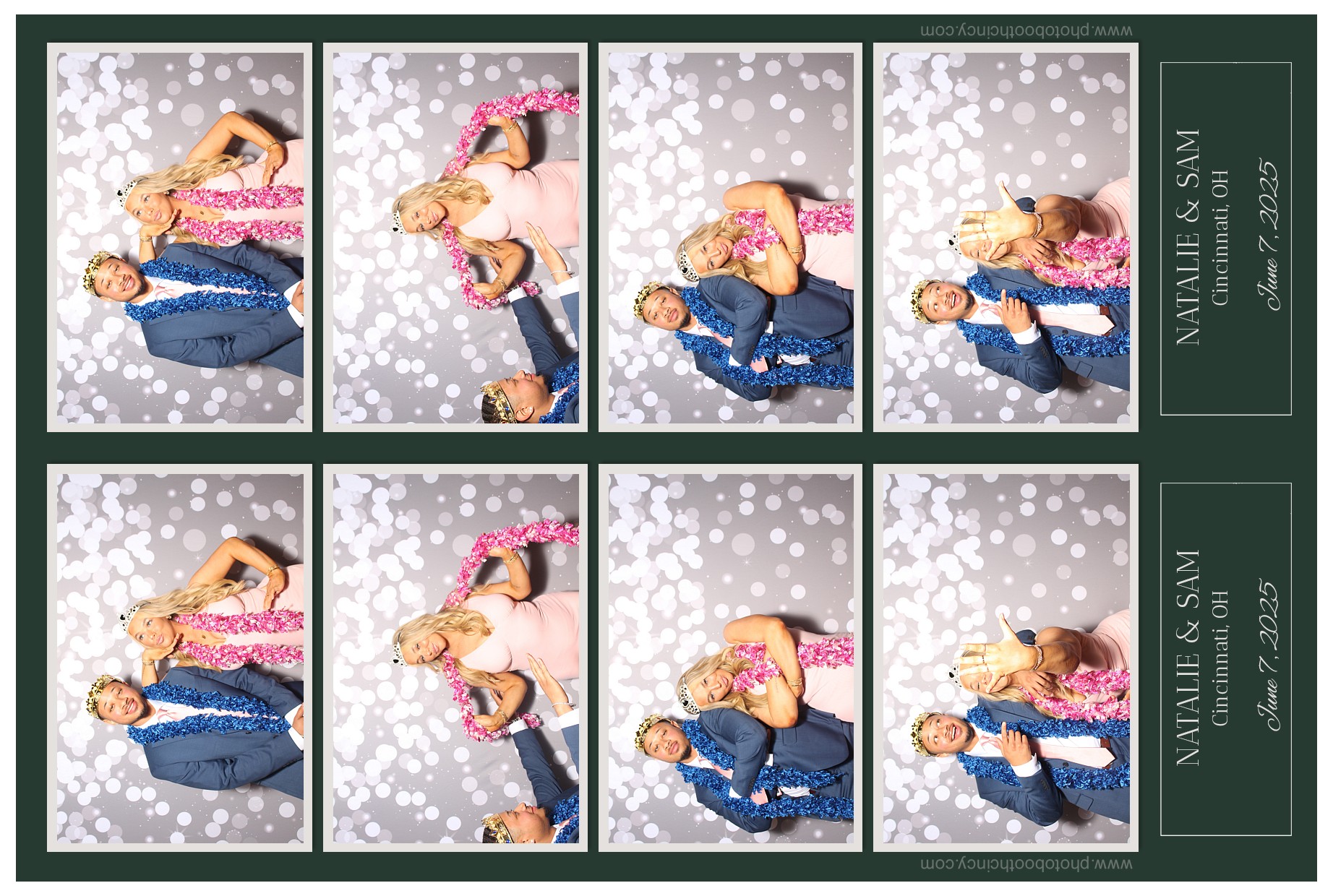 Natalie & Sam | View more photos from the event at gallery.photoboothcincy.com/u/PhotoBoothCincy/Natalie-Sam