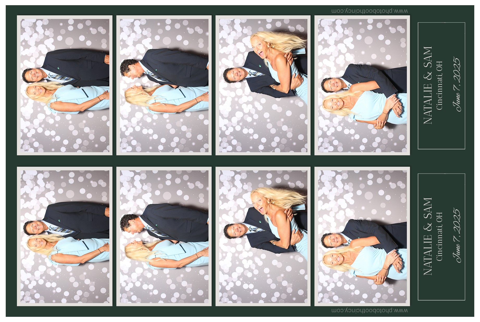 Natalie & Sam | View more photos from the event at gallery.photoboothcincy.com/u/PhotoBoothCincy/Natalie-Sam