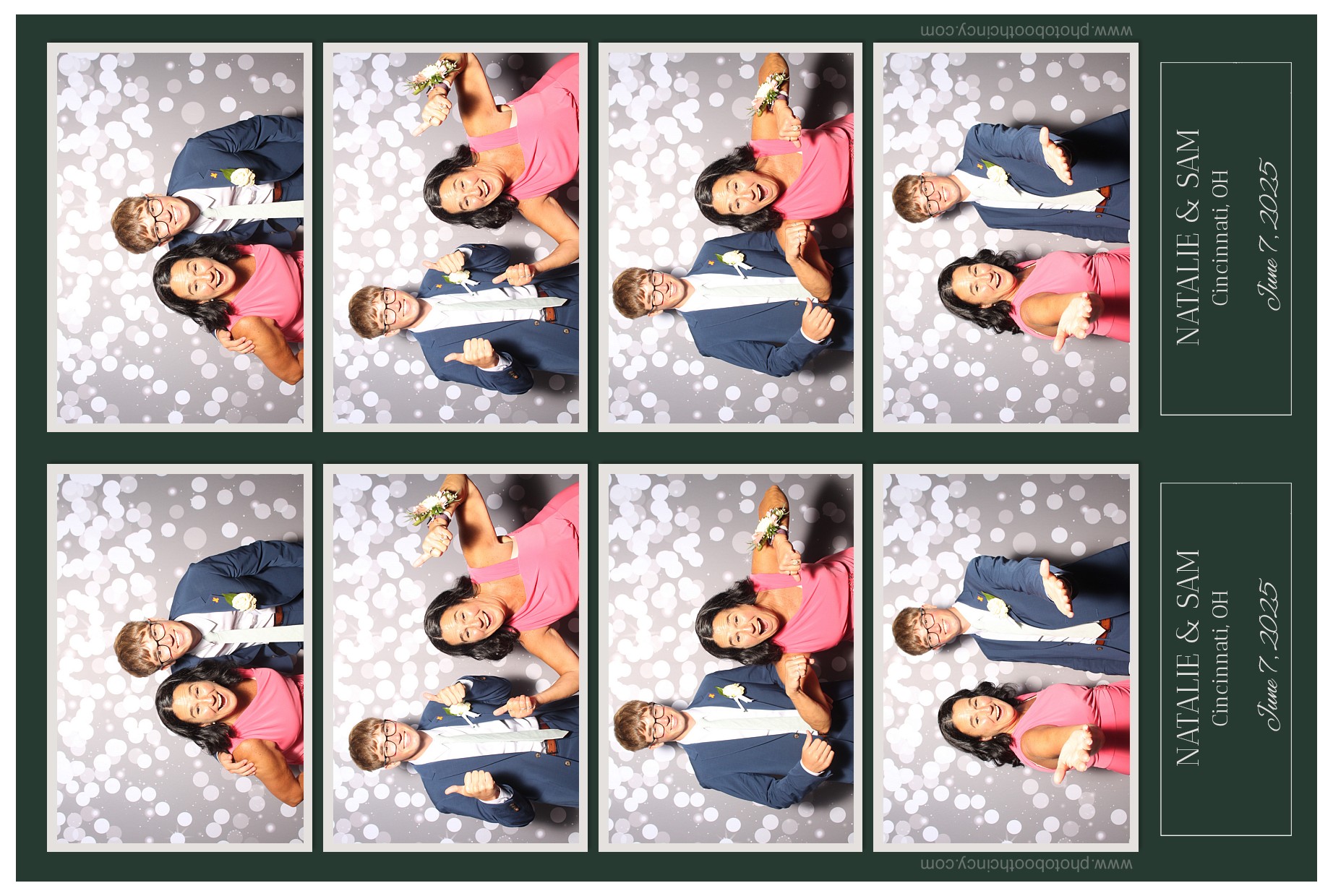 Natalie & Sam | View more photos from the event at gallery.photoboothcincy.com/u/PhotoBoothCincy/Natalie-Sam