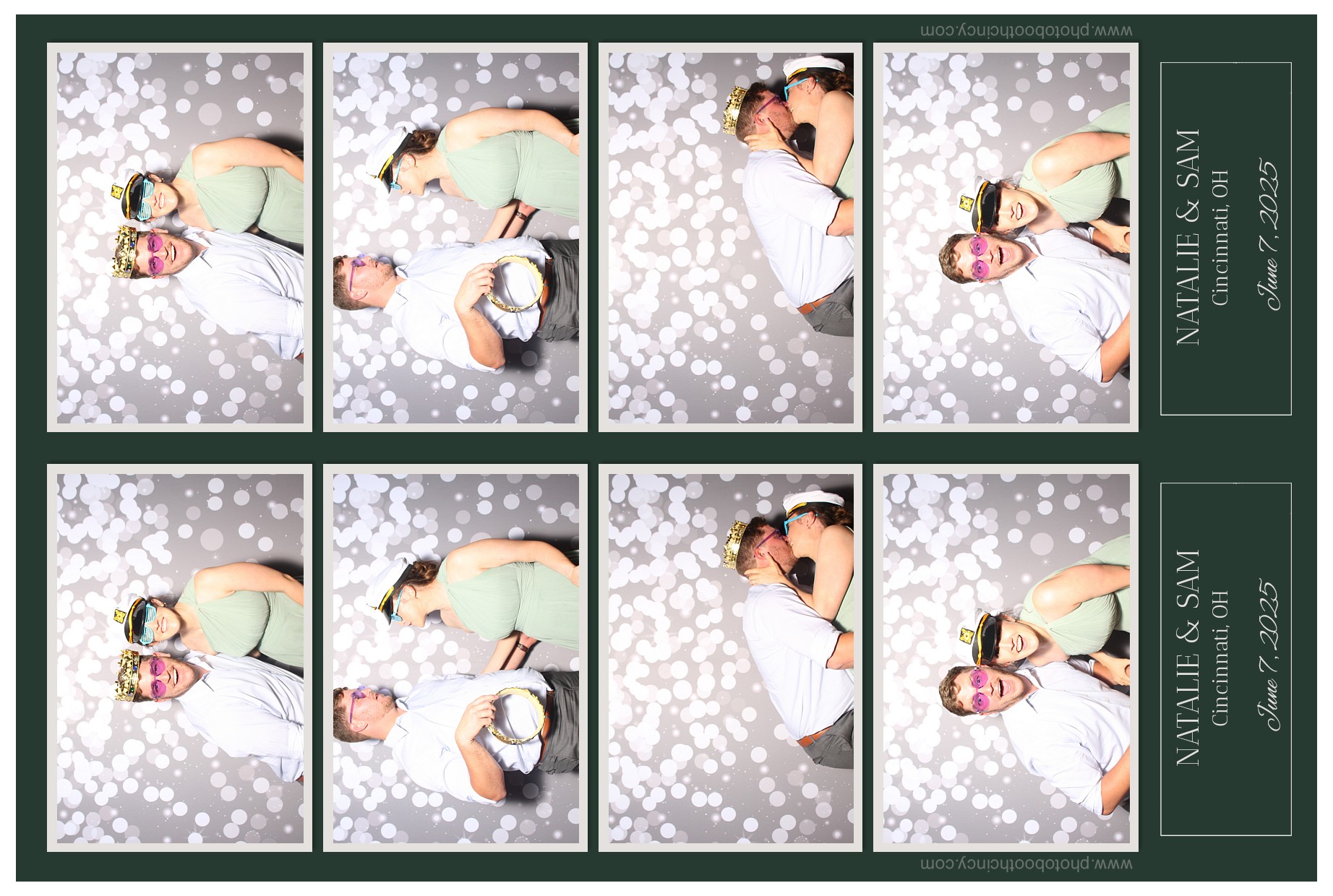 Natalie & Sam | View more photos from the event at gallery.photoboothcincy.com/u/PhotoBoothCincy/Natalie-Sam