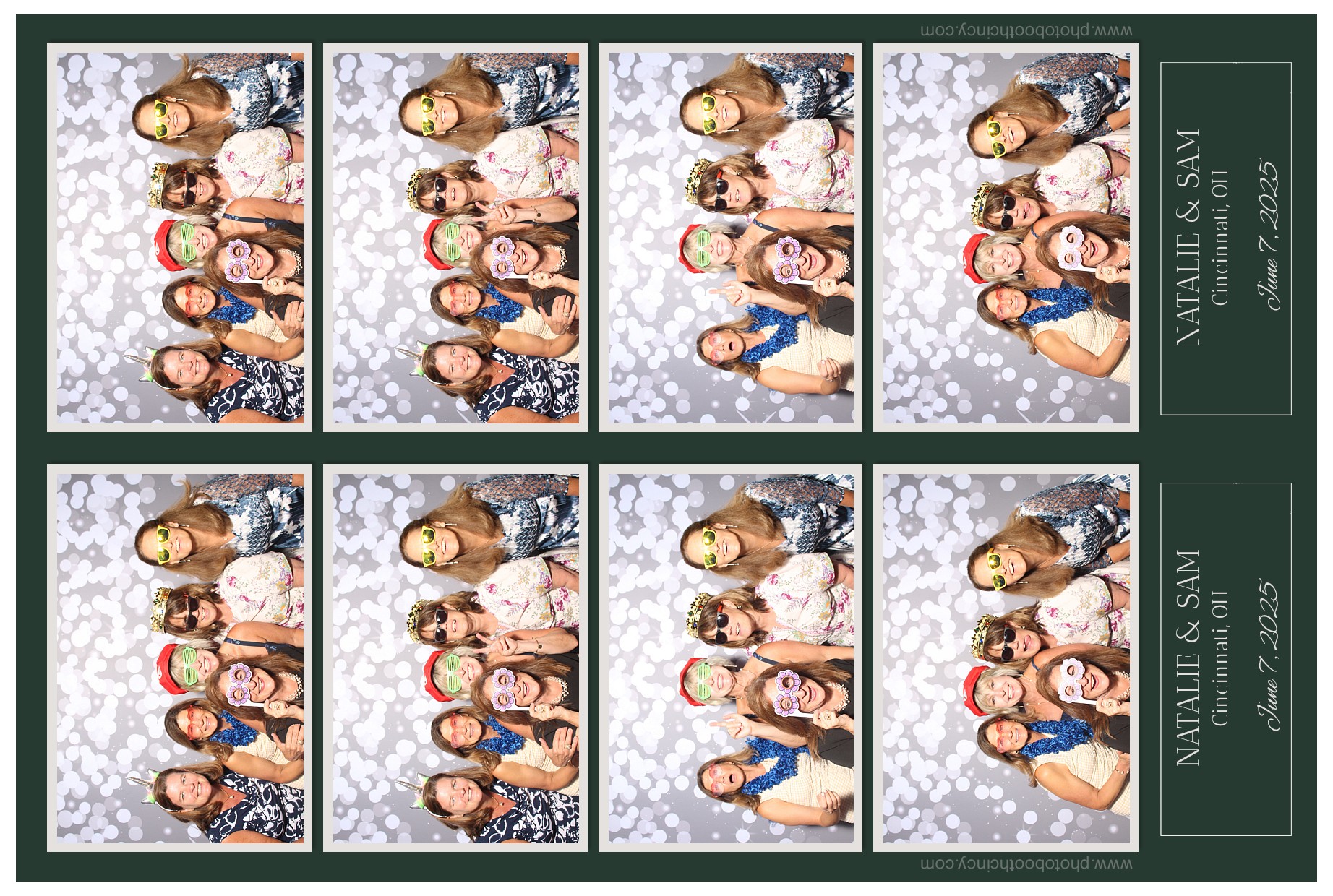 Natalie & Sam | View more photos from the event at gallery.photoboothcincy.com/u/PhotoBoothCincy/Natalie-Sam