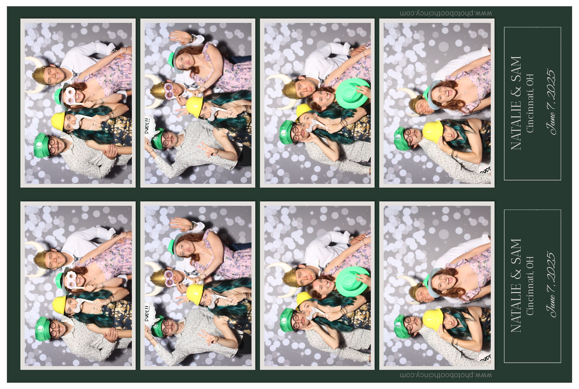 Natalie & Sam | View more photos from the event at gallery.photoboothcincy.com/u/PhotoBoothCincy/Natalie-Sam