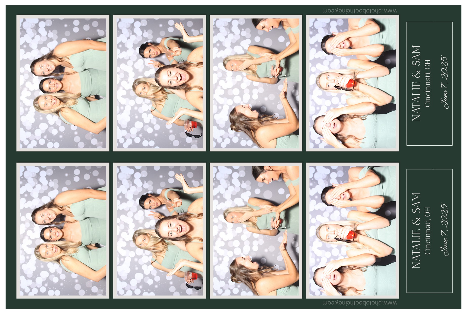Natalie & Sam | View more photos from the event at gallery.photoboothcincy.com/u/PhotoBoothCincy/Natalie-Sam