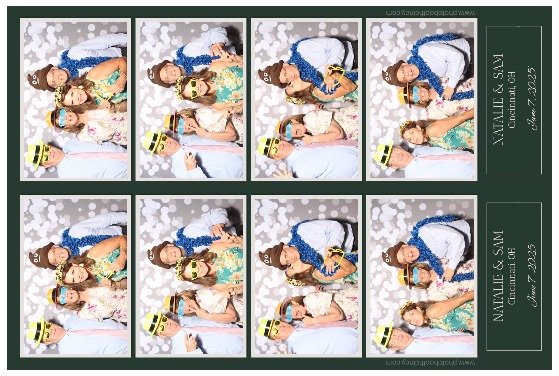 Natalie & Sam | View more photos from the event at gallery.photoboothcincy.com/u/PhotoBoothCincy/Natalie-Sam
