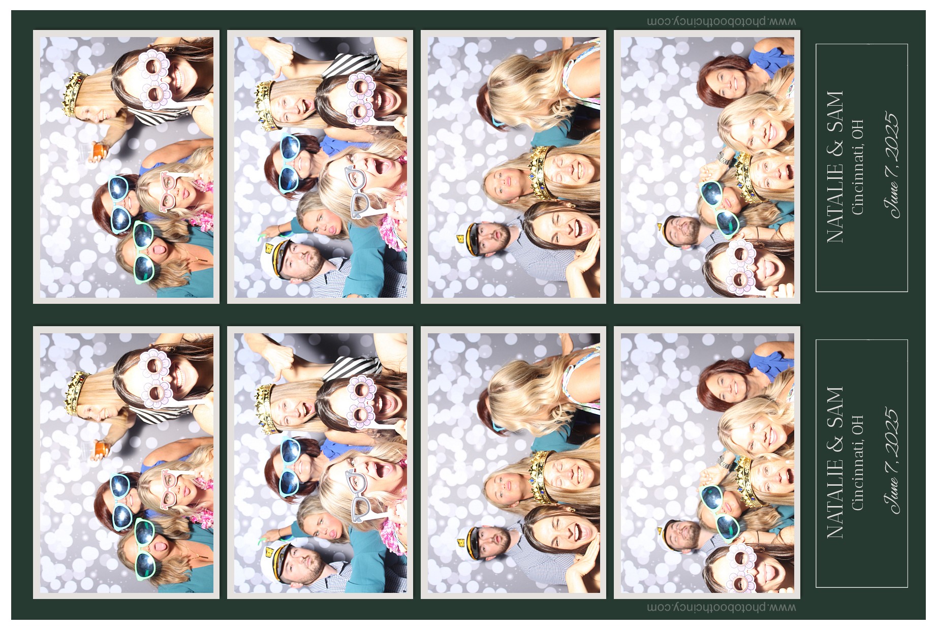 Natalie & Sam | View more photos from the event at gallery.photoboothcincy.com/u/PhotoBoothCincy/Natalie-Sam