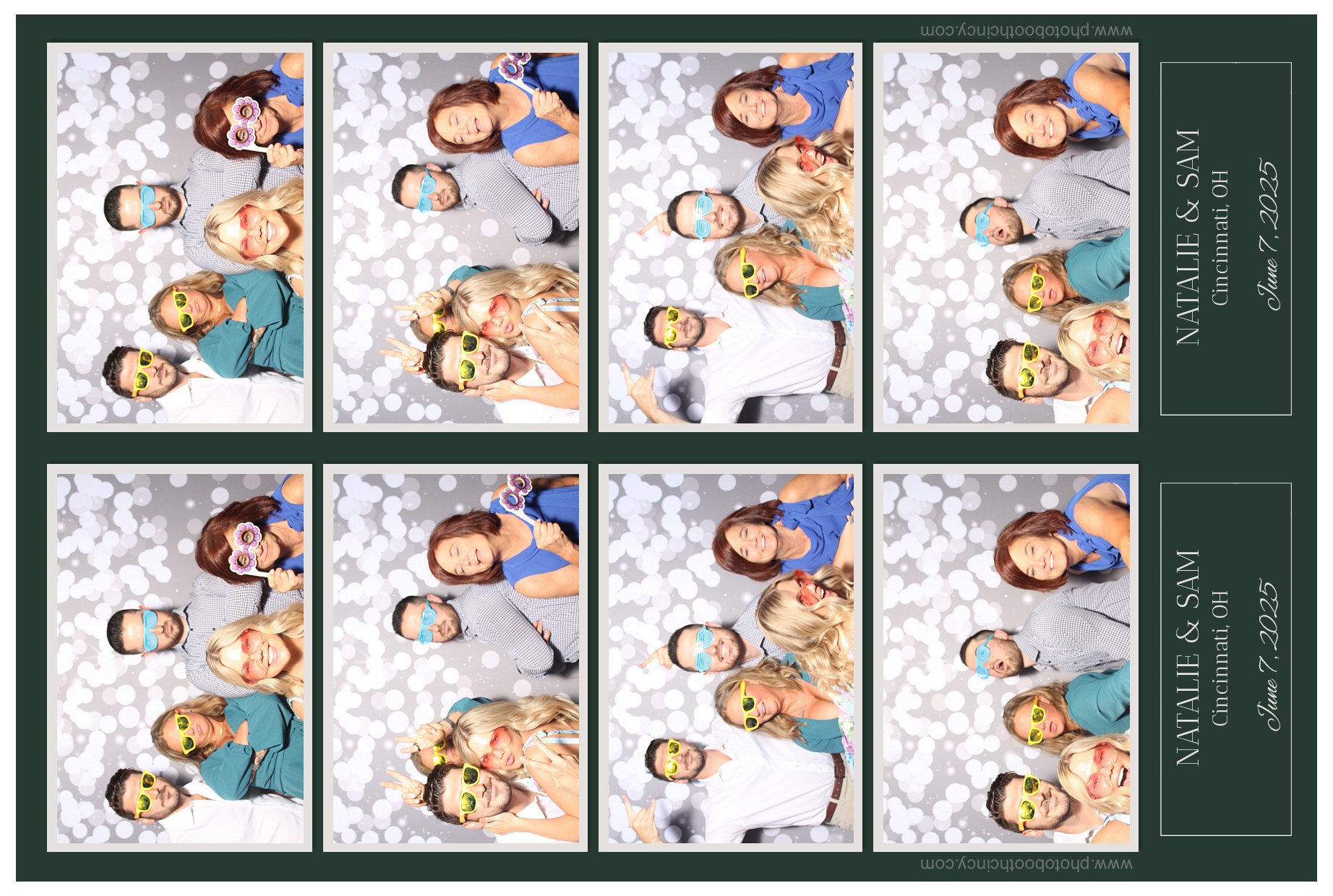 Natalie & Sam | View more photos from the event at gallery.photoboothcincy.com/u/PhotoBoothCincy/Natalie-Sam