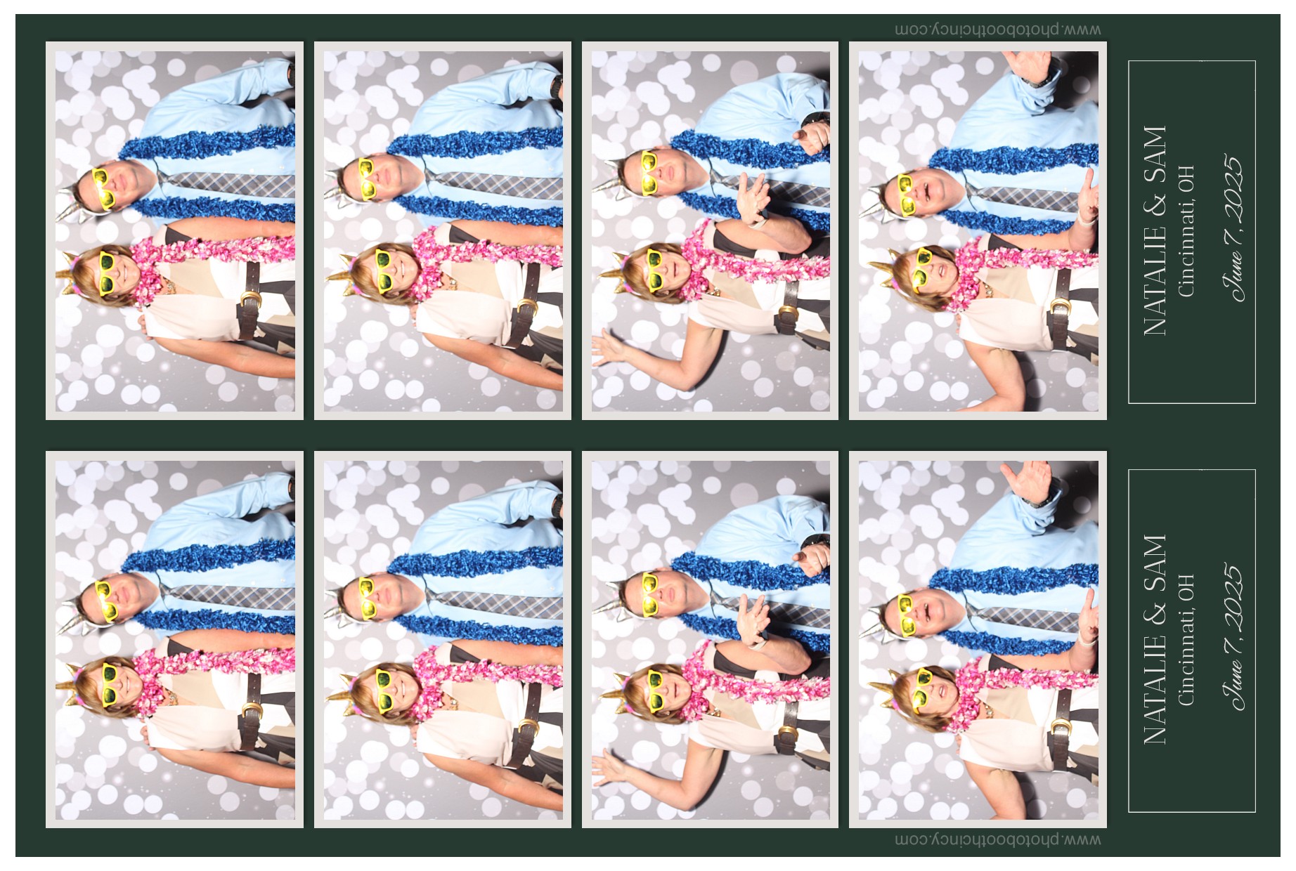 Natalie & Sam | View more photos from the event at gallery.photoboothcincy.com/u/PhotoBoothCincy/Natalie-Sam